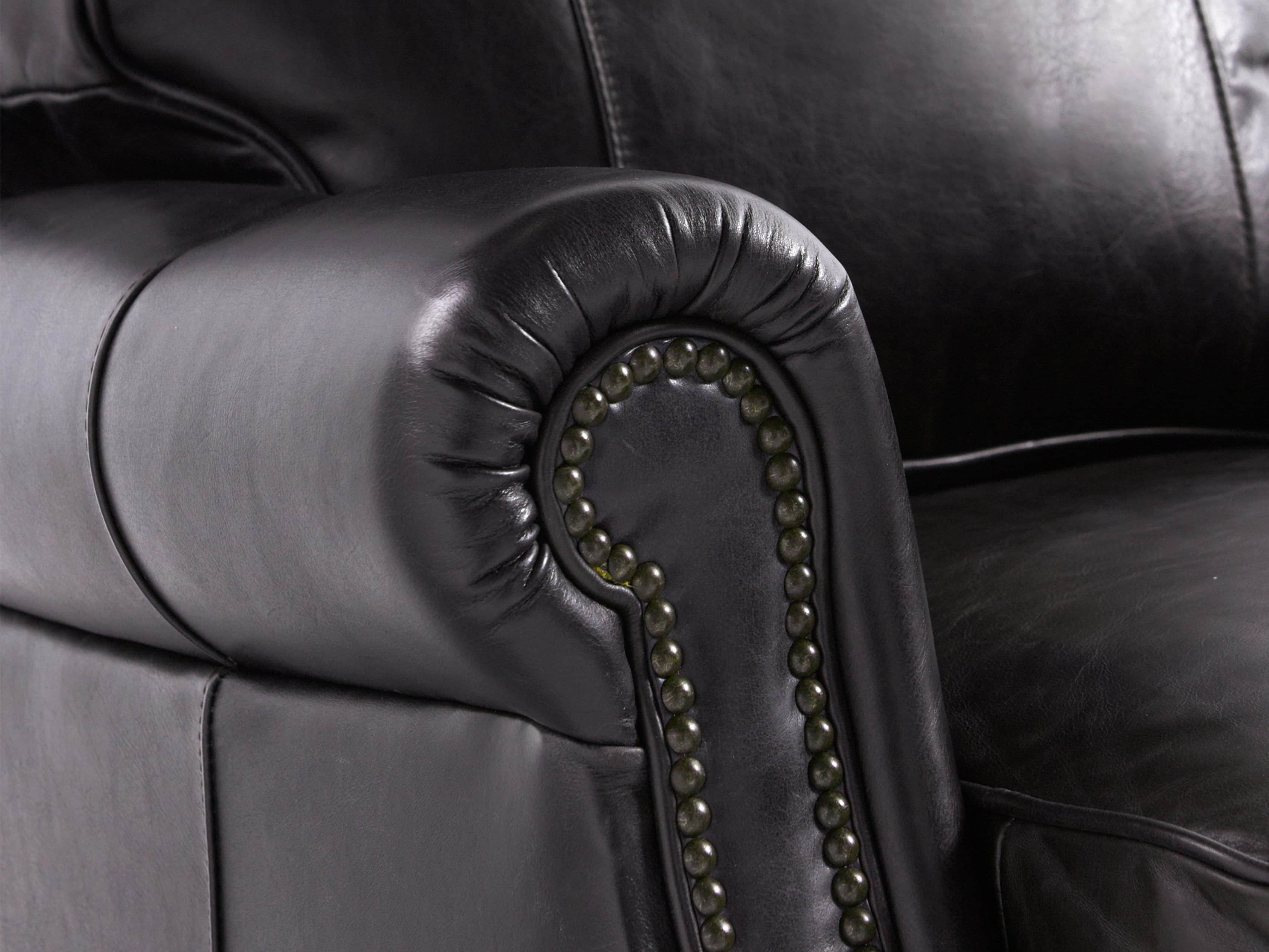 Revere 34" Leather Recliner