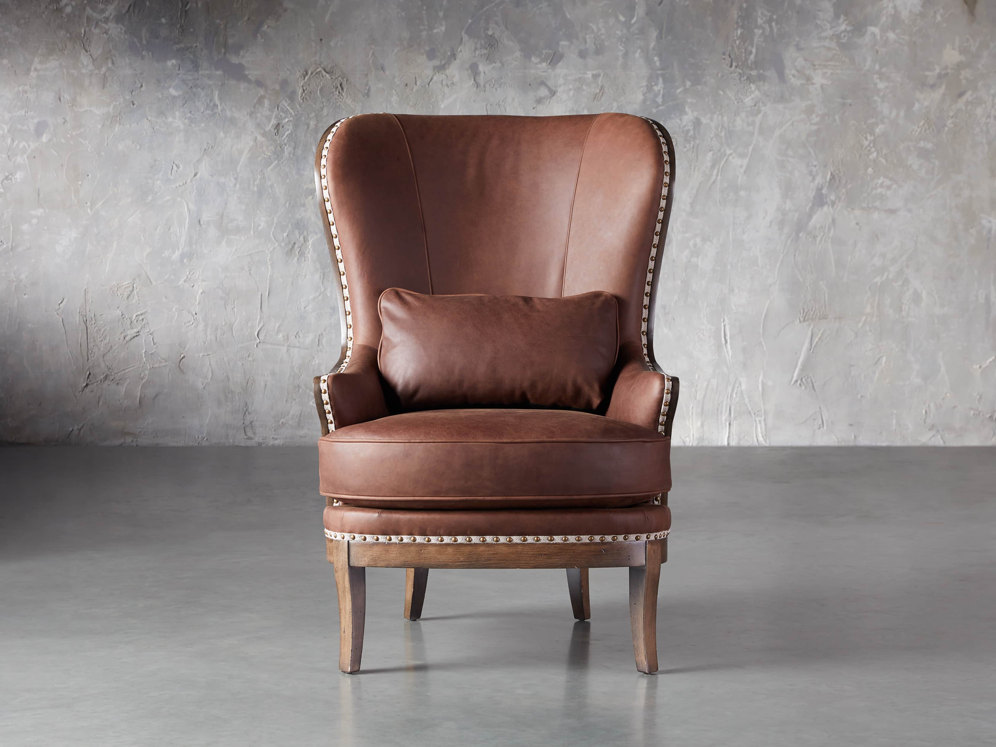 Portsmouth Leather 32" Chair, slide 1 of 7