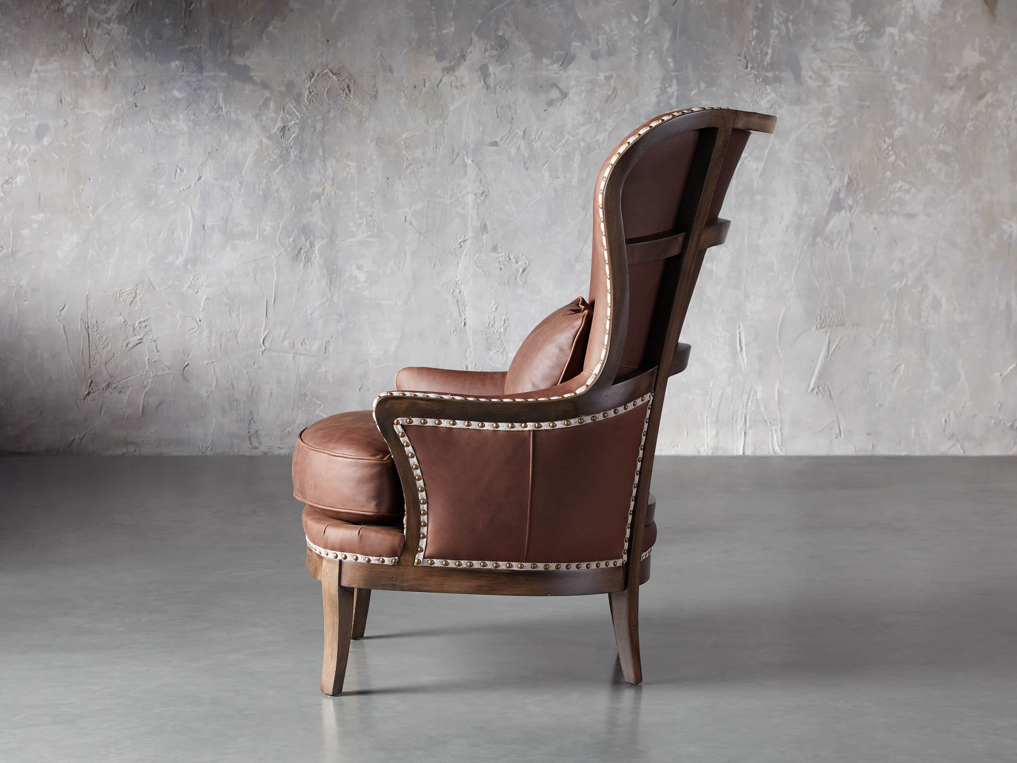 Portsmouth Leather 32" Chair, slide 3 of 7