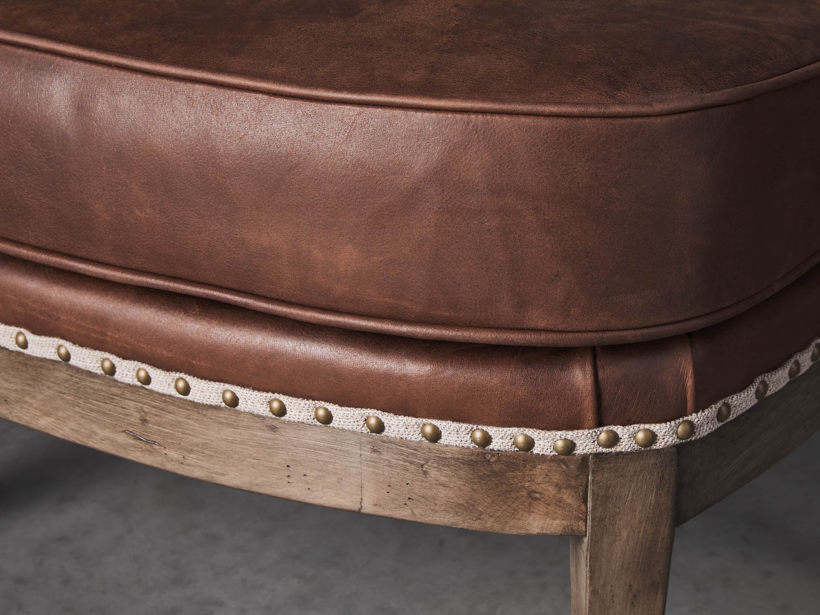 Portsmouth Leather 29" Ottoman, slide 3 of 4