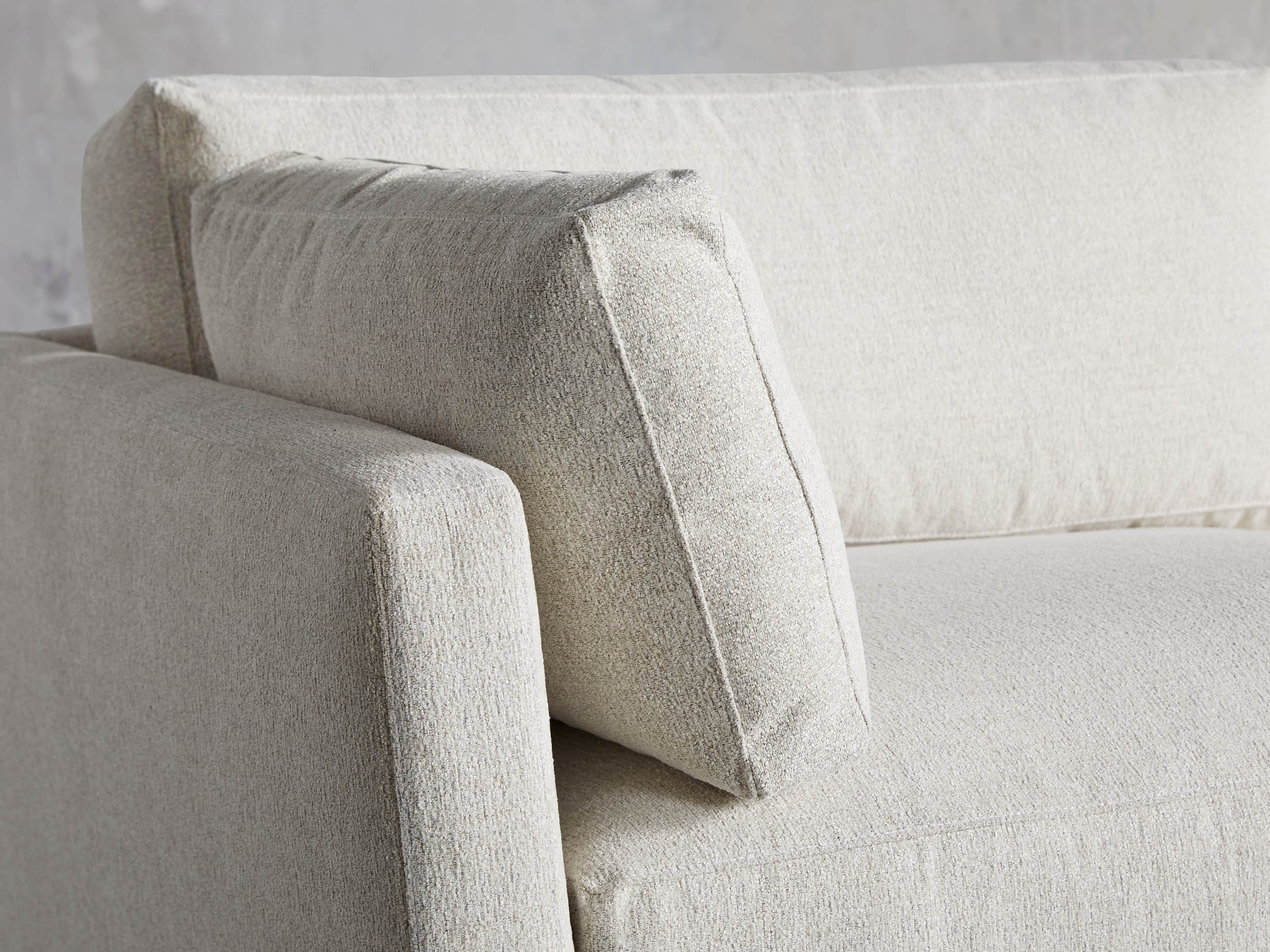 Sarno Upholstered 124" Right Arm Sectional