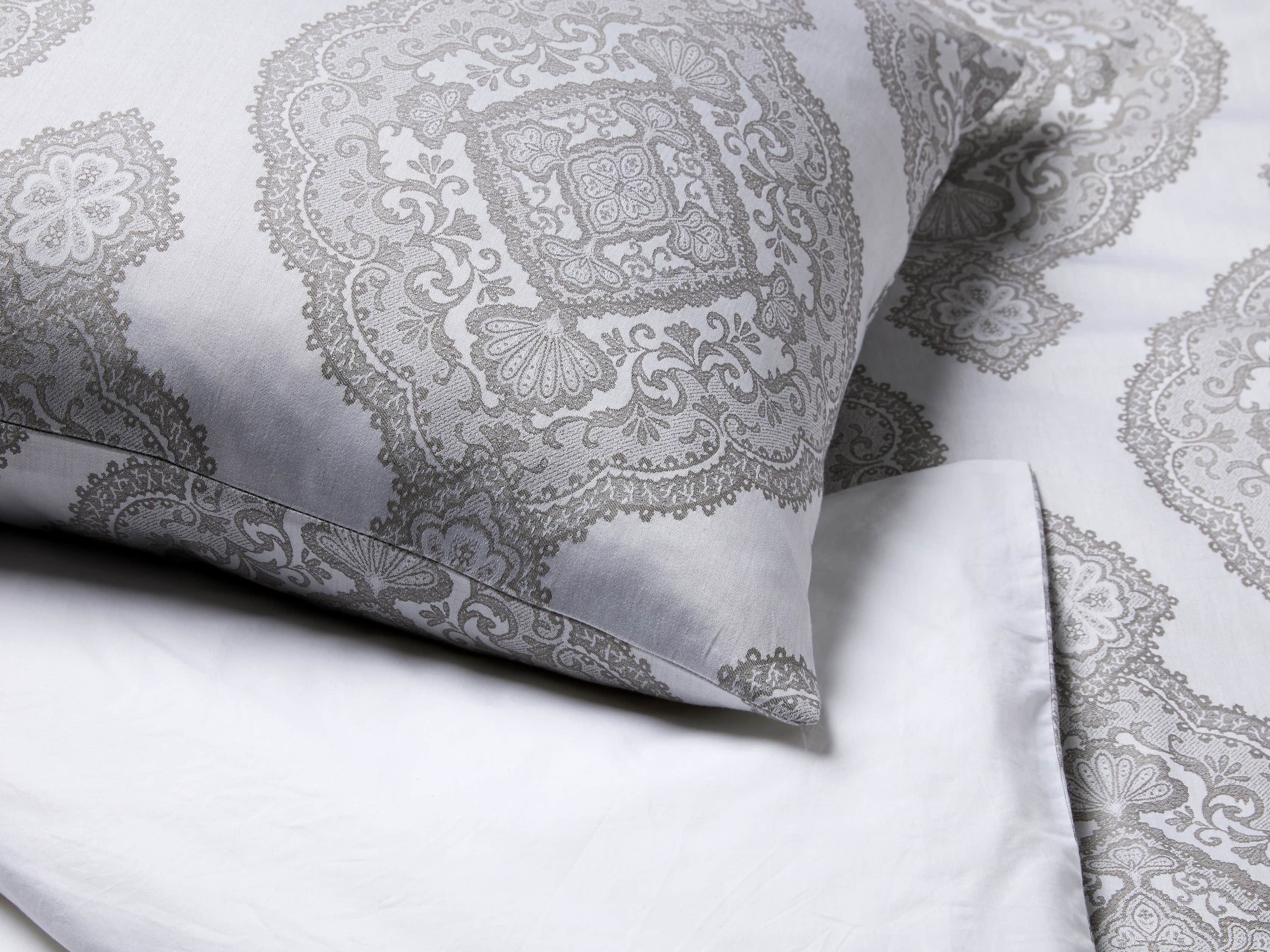 Silver Capri Euro Sham