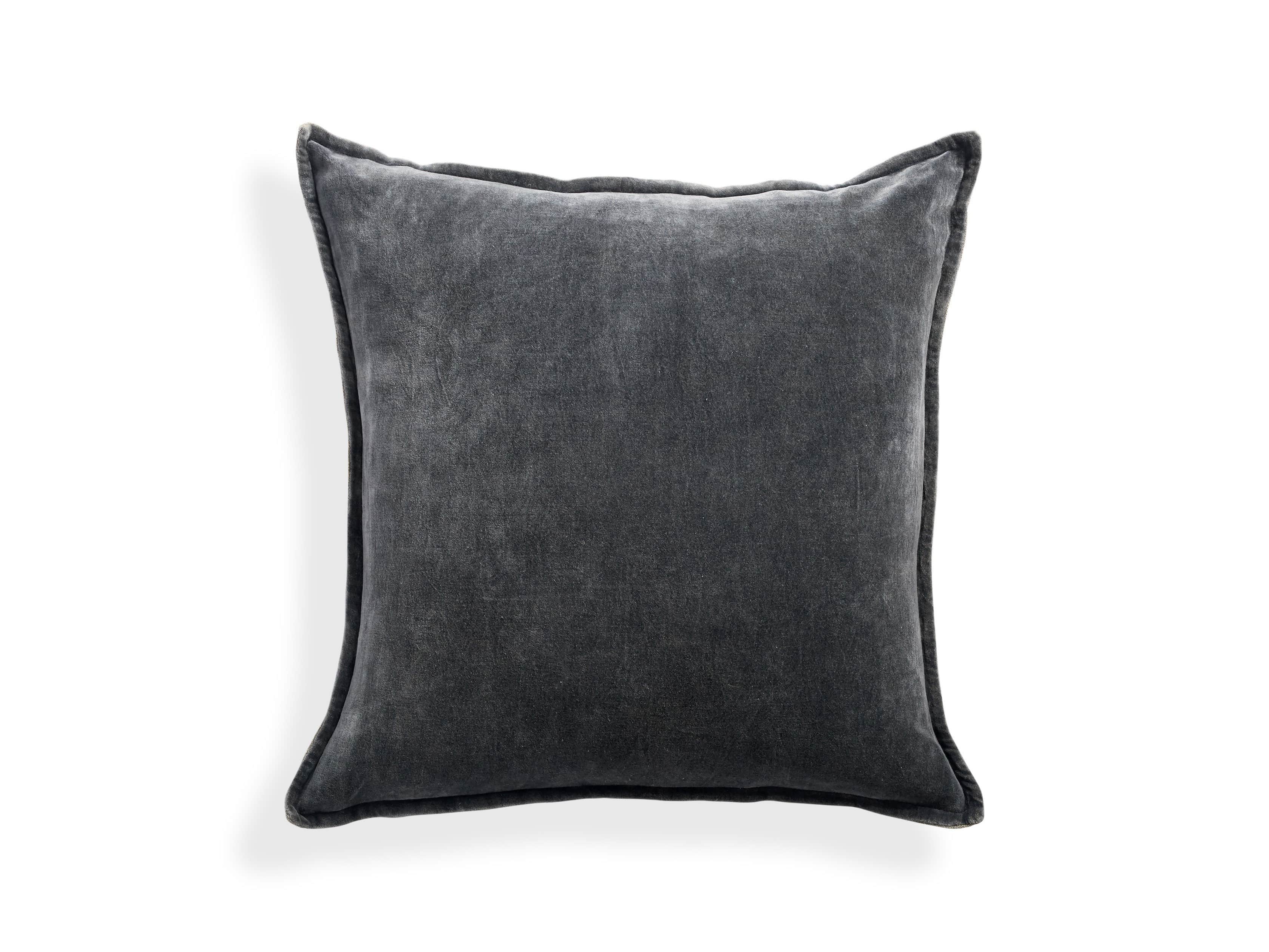 Stone washed best sale velvet pillow