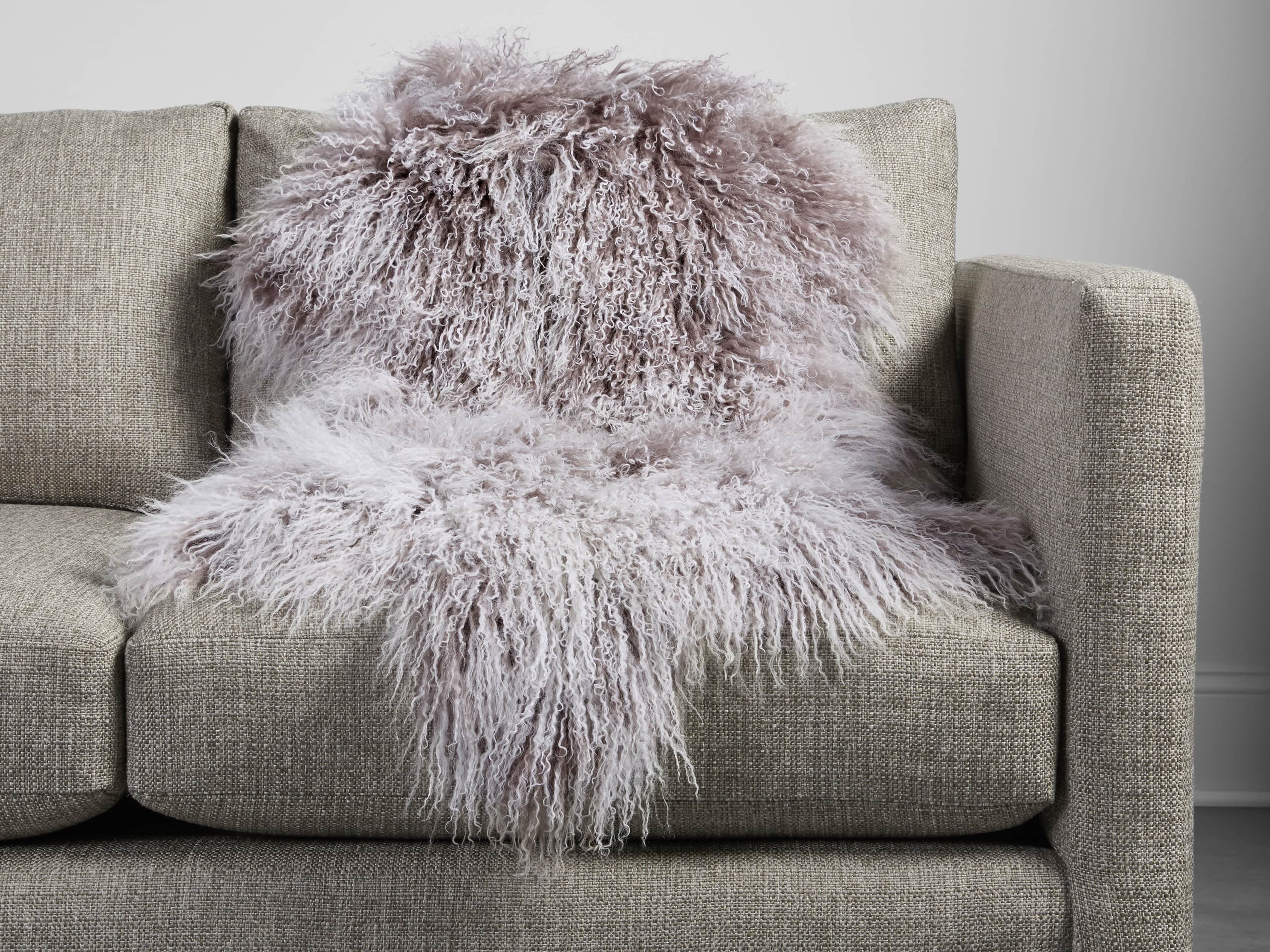 Frost Tibetan Wool Throw