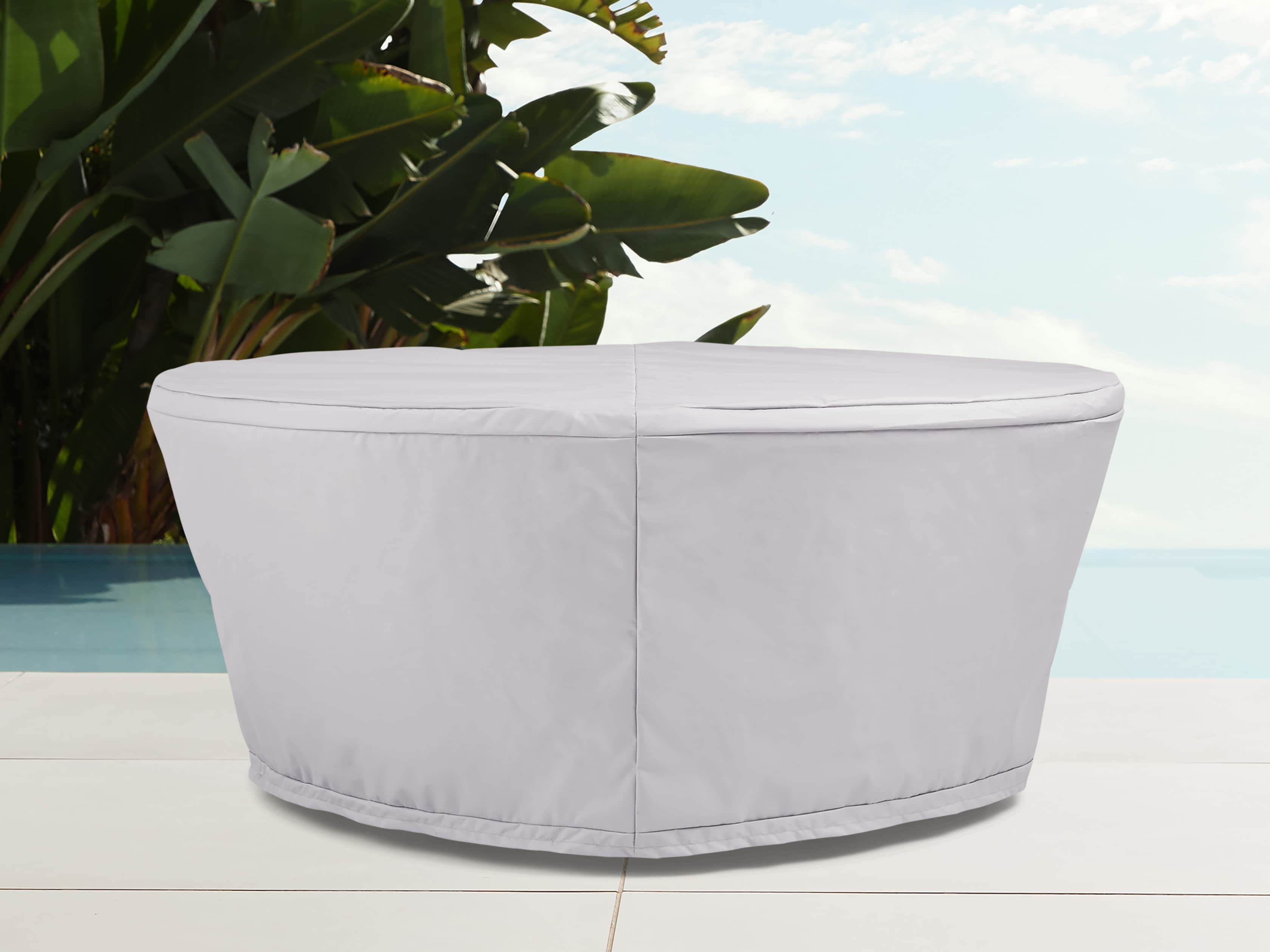 Edgewater Outdoor 54" Dining Table Cover, slide 2 of 4