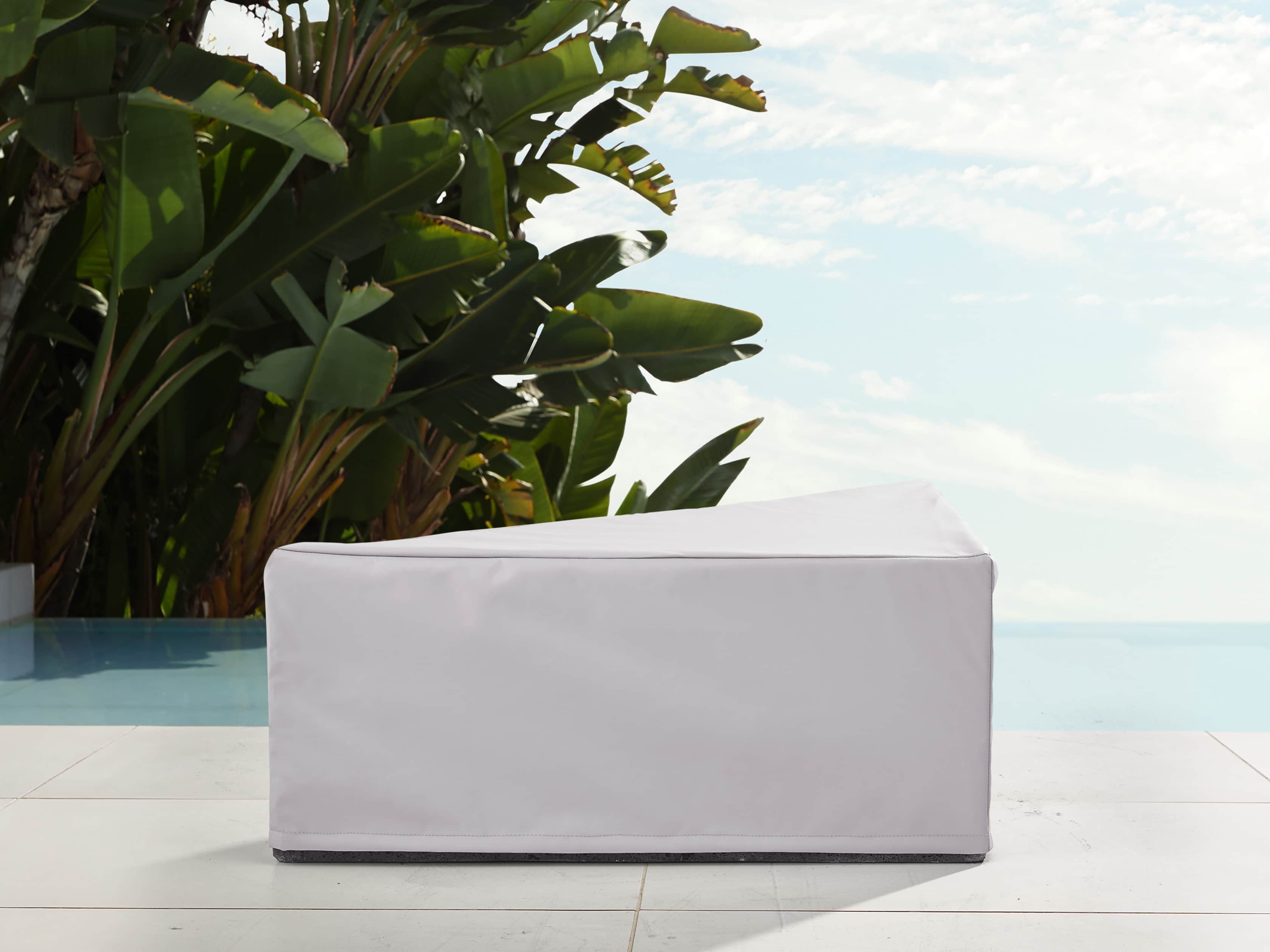 Pacifica Outdoor 35" Triangle Coffee Table Cover, slide 2 of 3