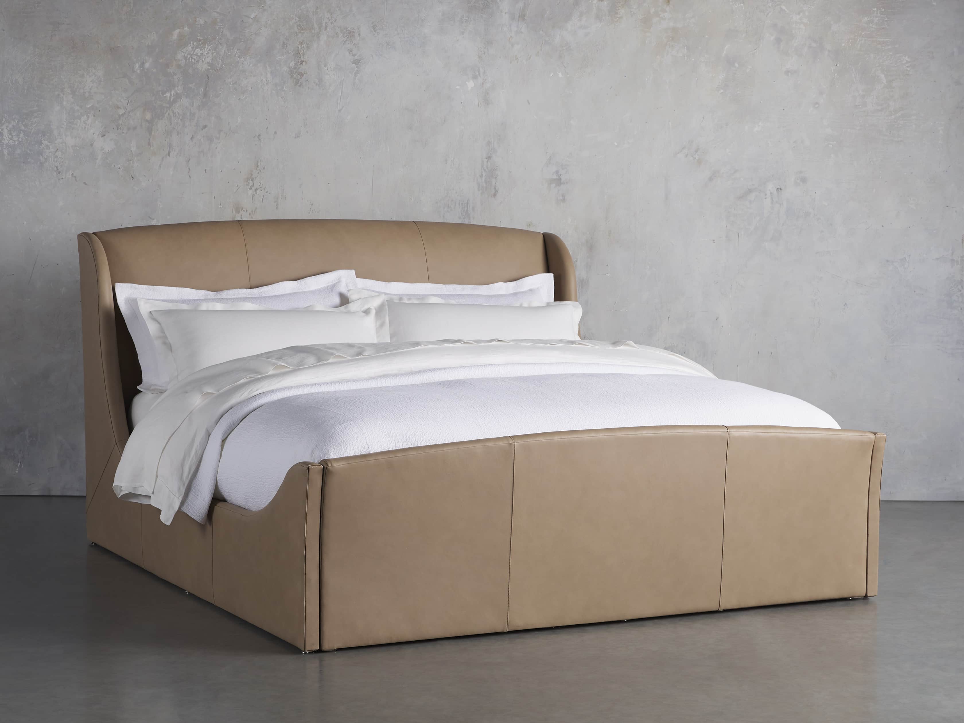 Ella King Bed in Leigh Hare, slide 1 of 5