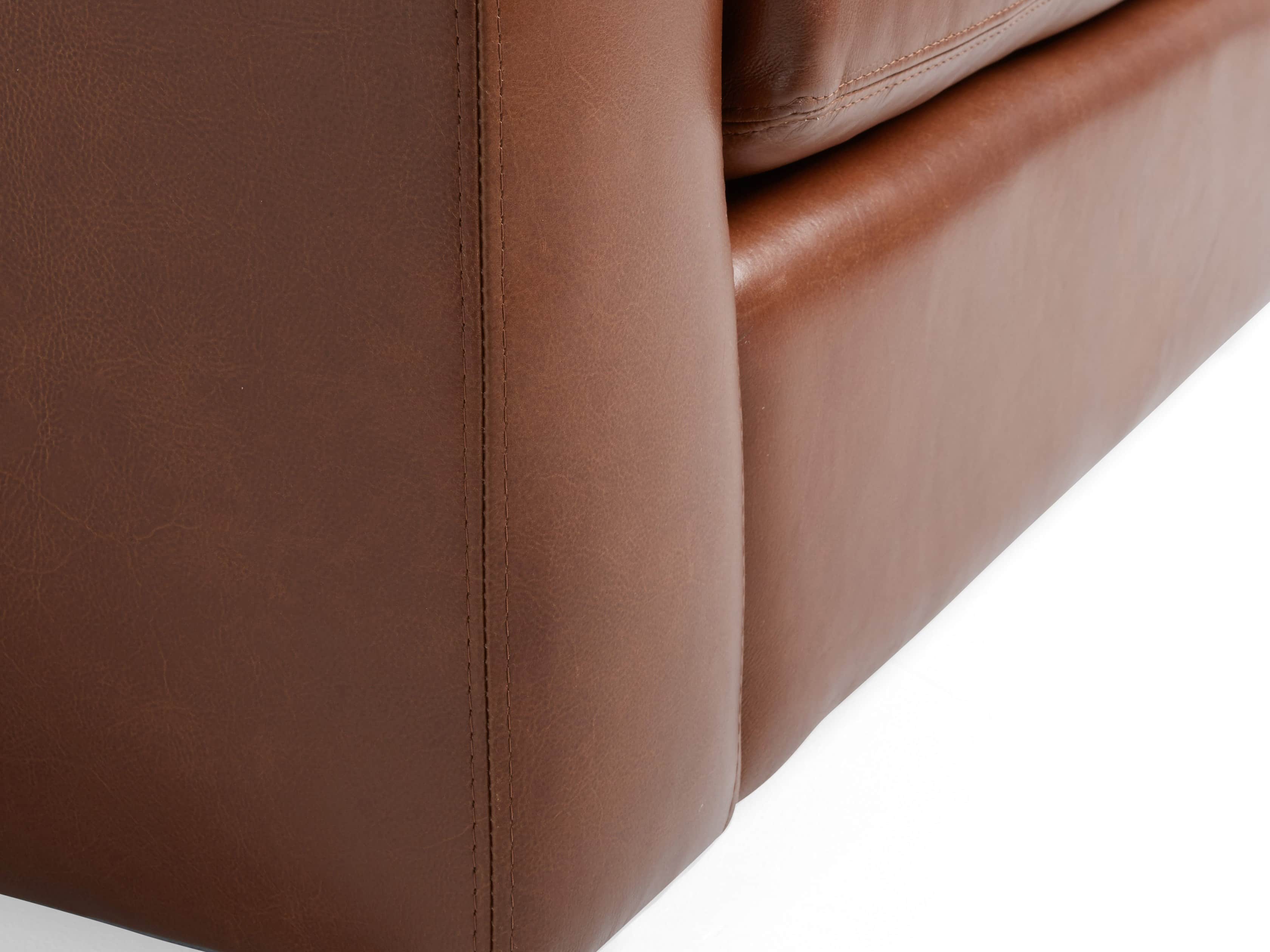 Remington Petite Leather 42" Swivel Chair, slide 6 of 8