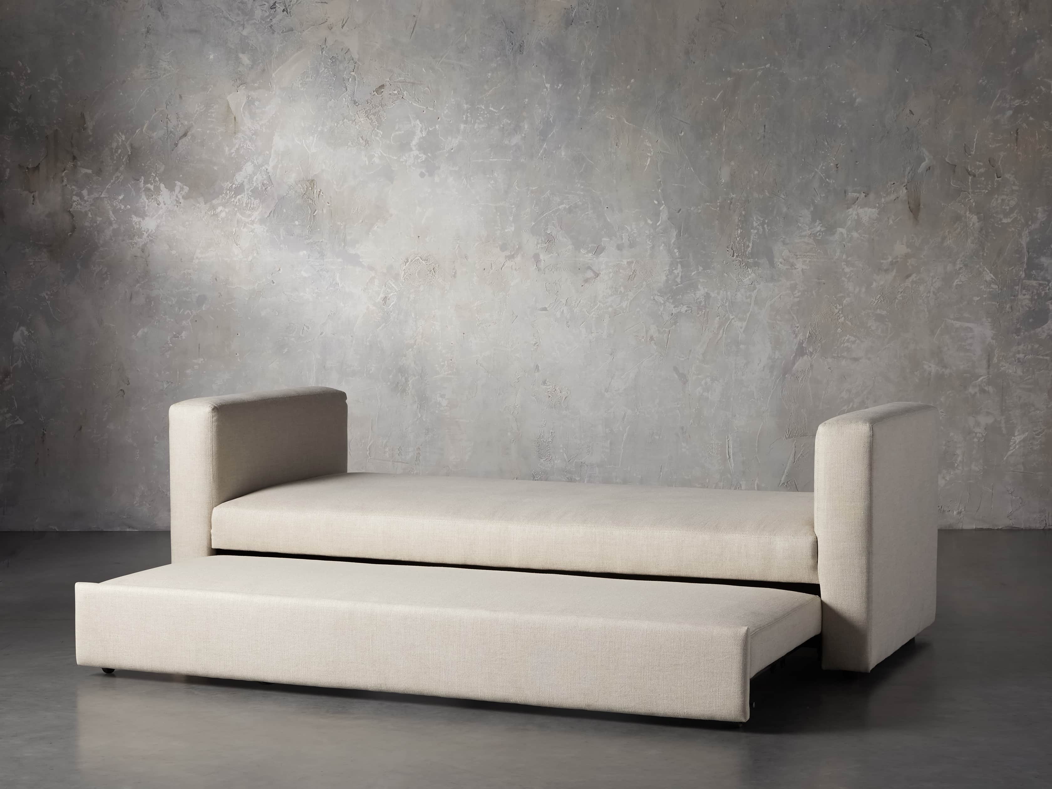 Remington Petite Upholstered 92" Trundle Daybed