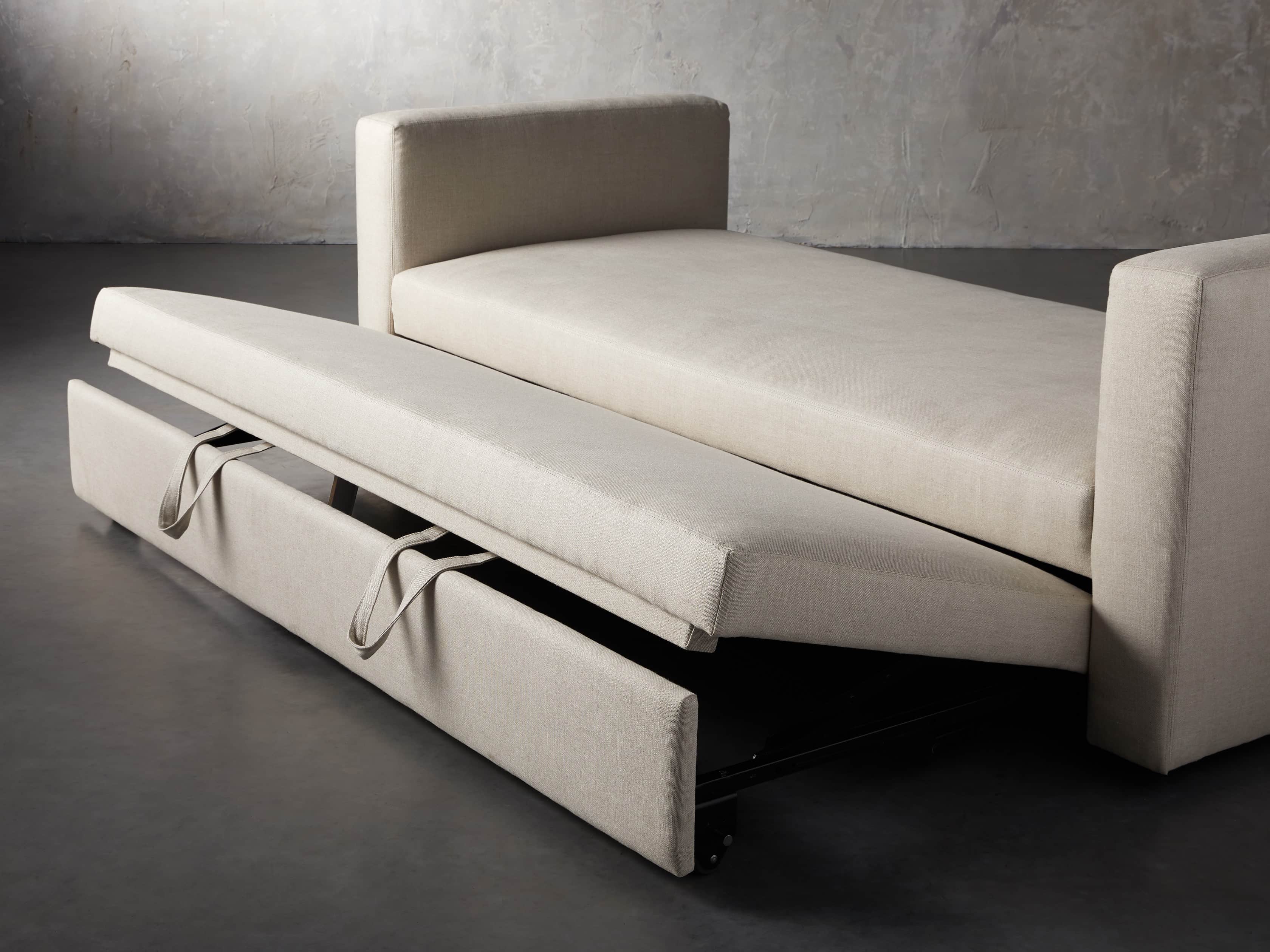 Remington Petite Upholstered 92" Trundle Daybed