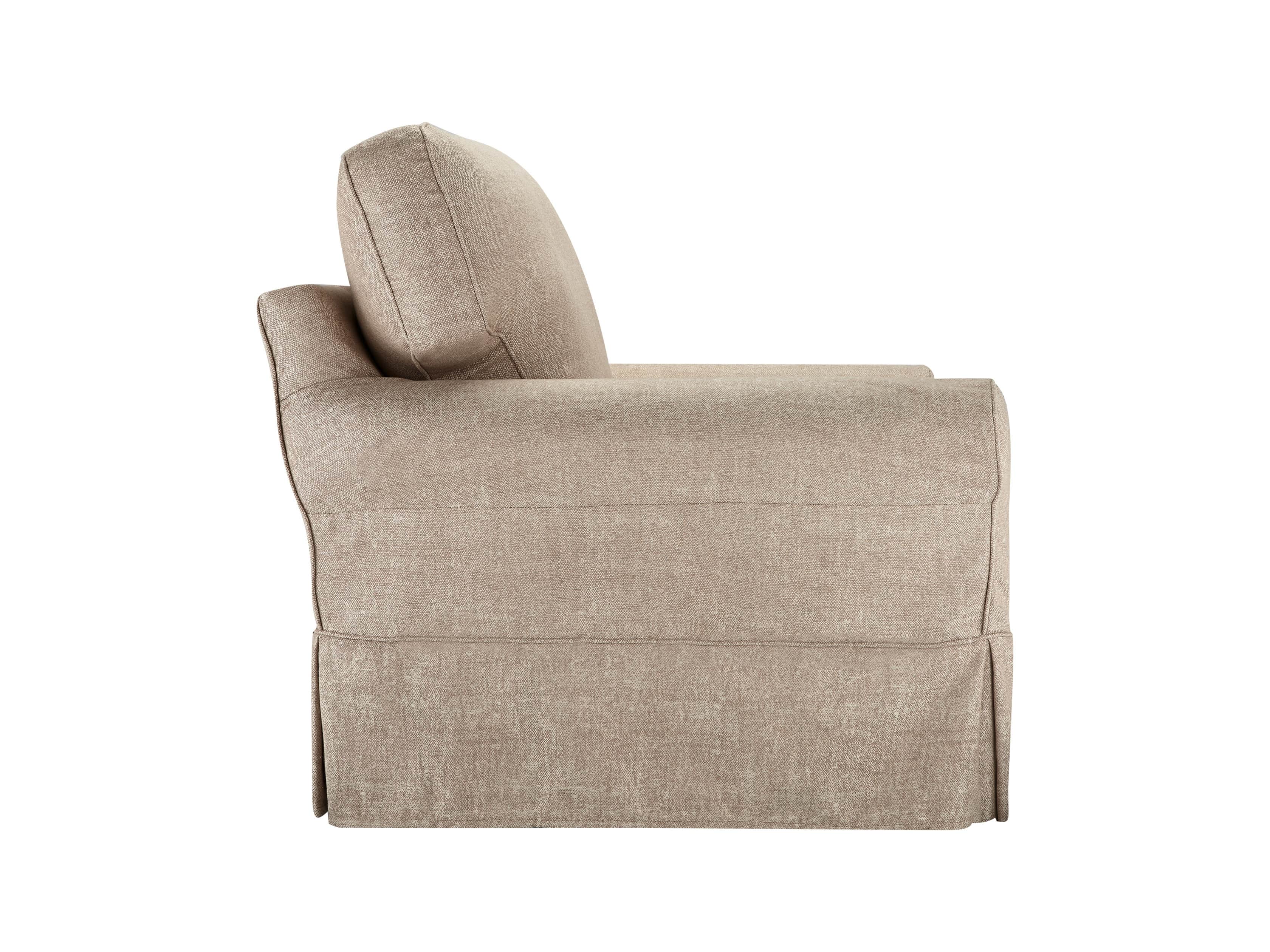 Baldwin Outdoor 44" Slipcovered Swivel Chair