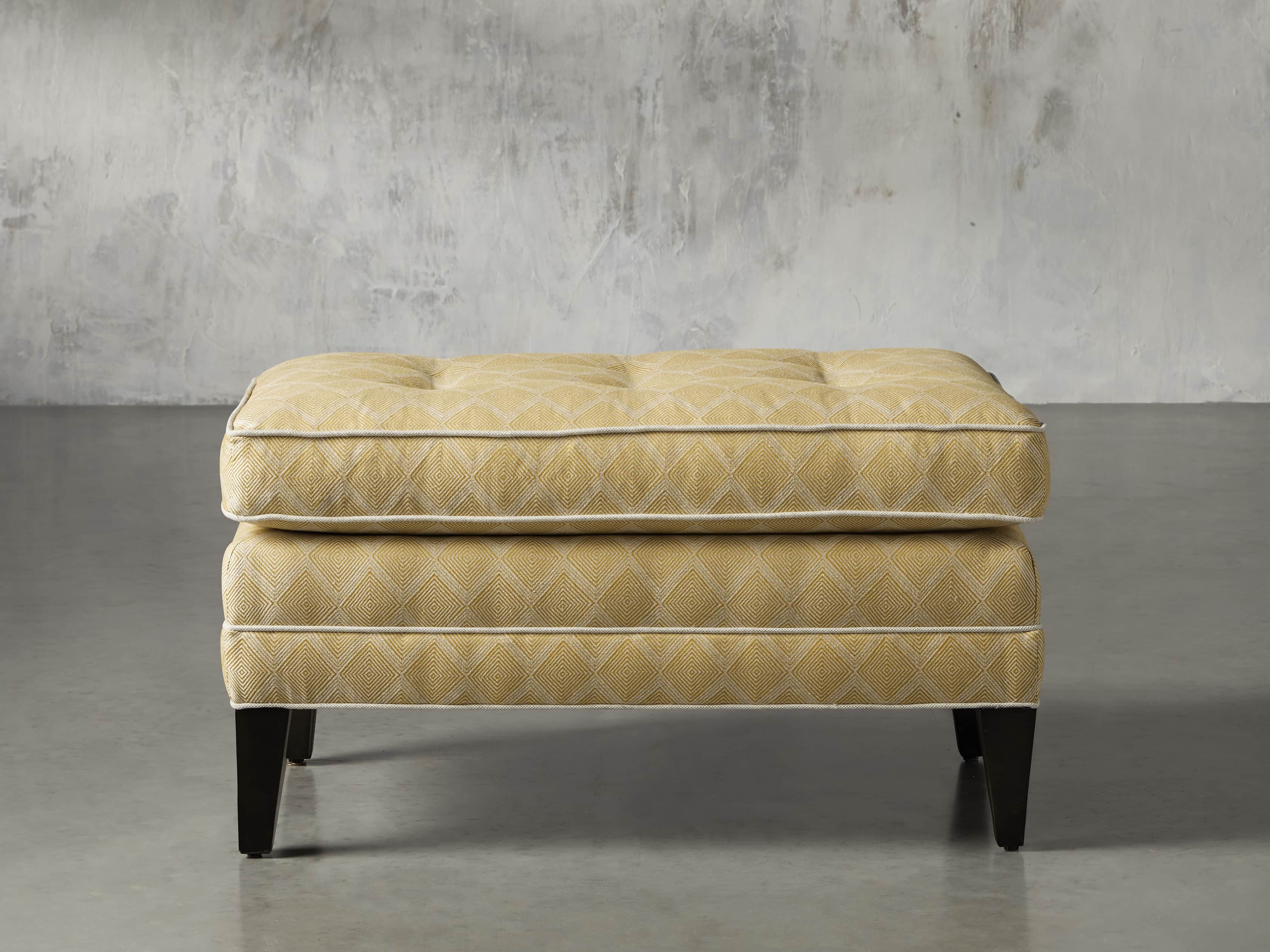 Veda Upholstered 33" Ottoman