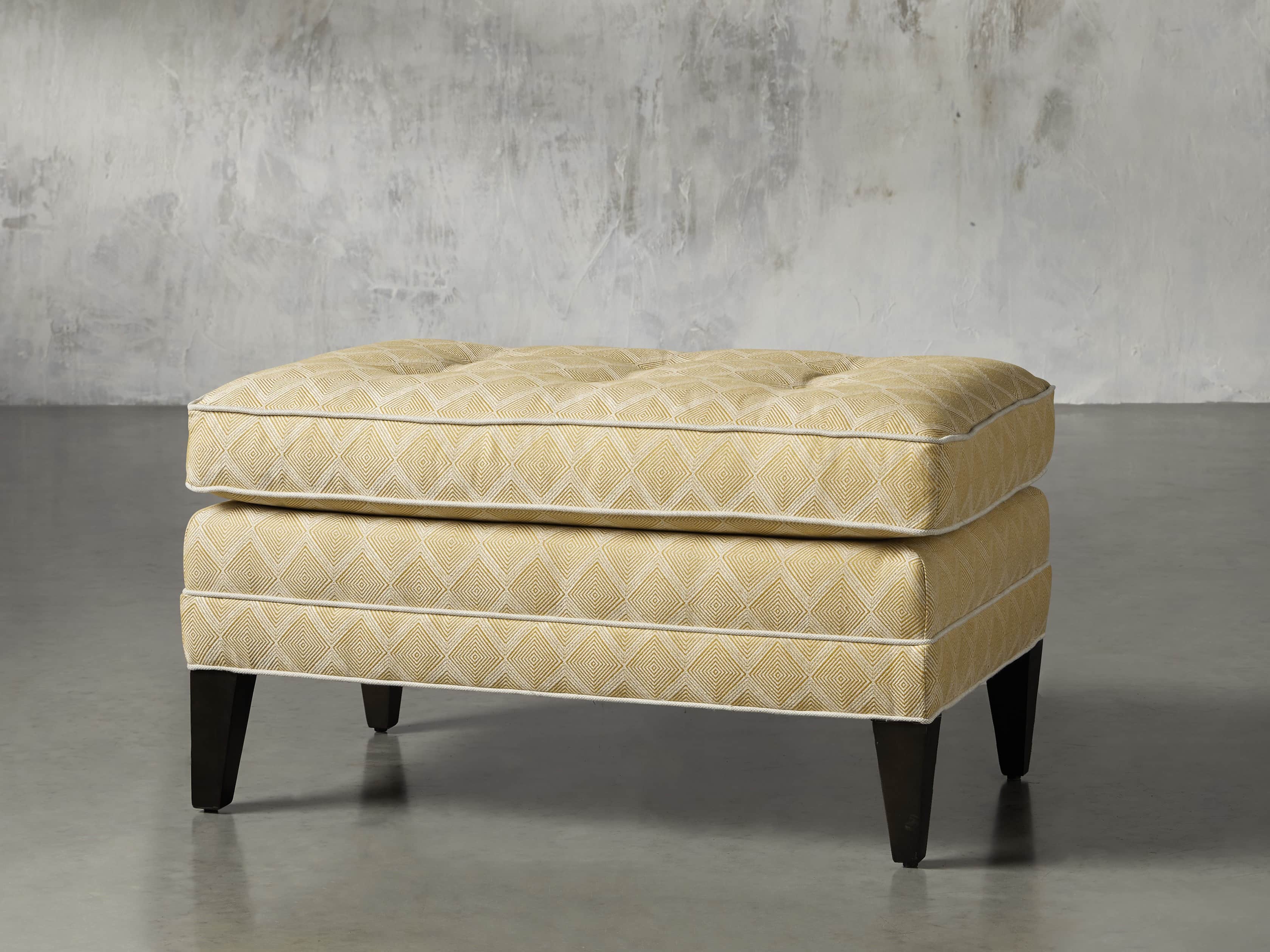 Veda Upholstered 33" Ottoman