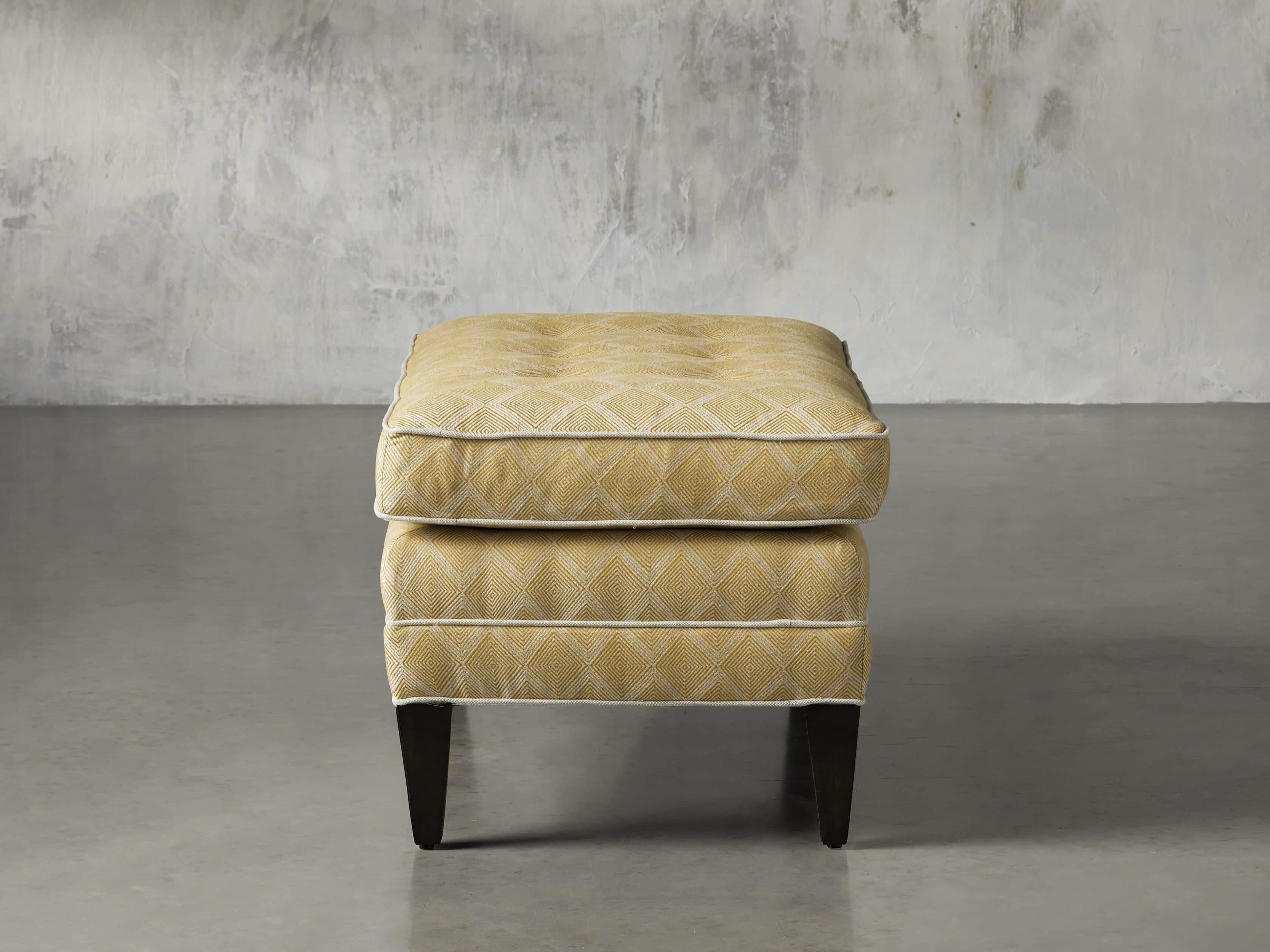 Veda Upholstered 33" Ottoman