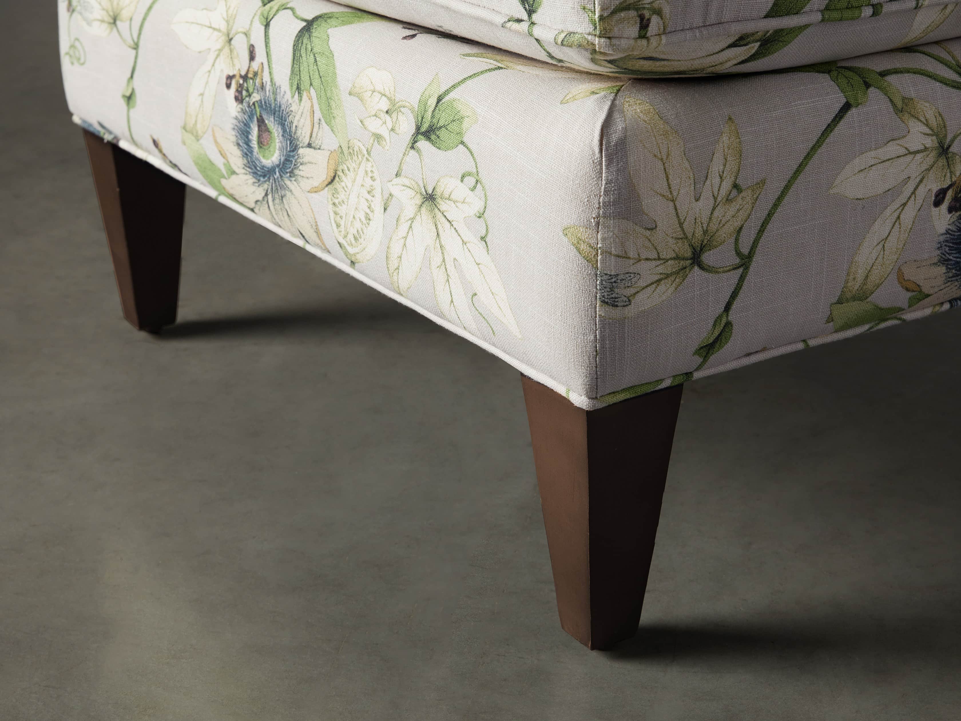 Plazza 25" Upholstered Ottoman, slide 5 of 8
