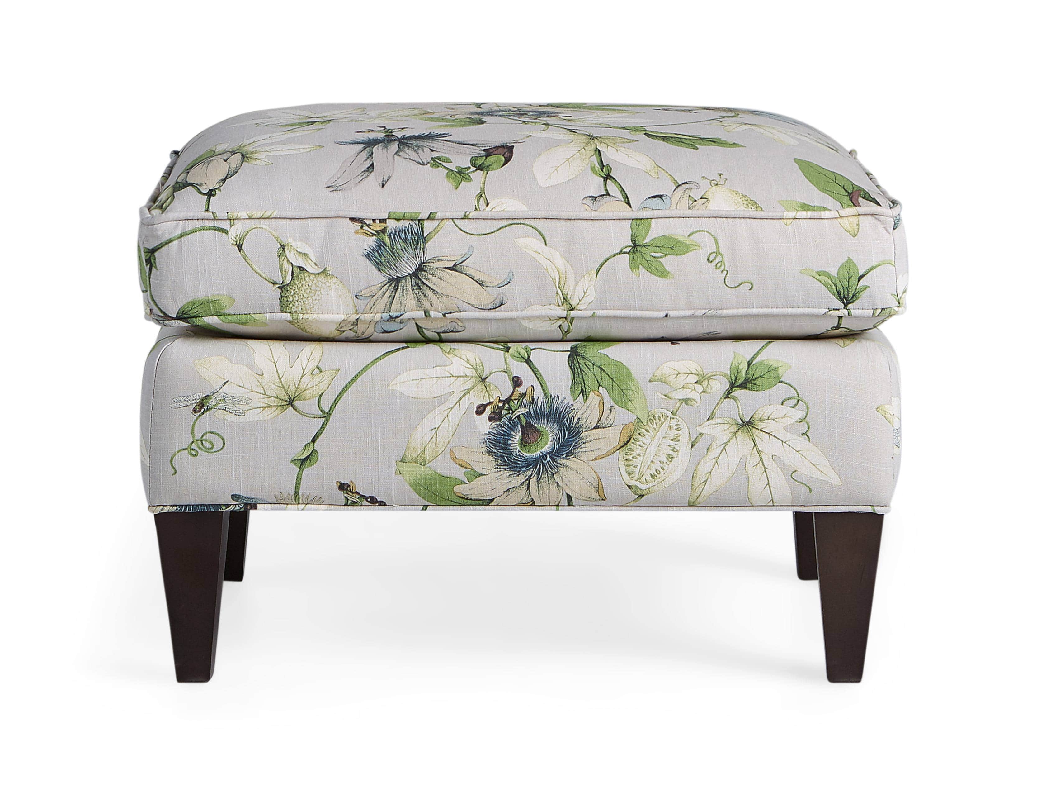 Plazza 25" Upholstered Ottoman, slide 7 of 8