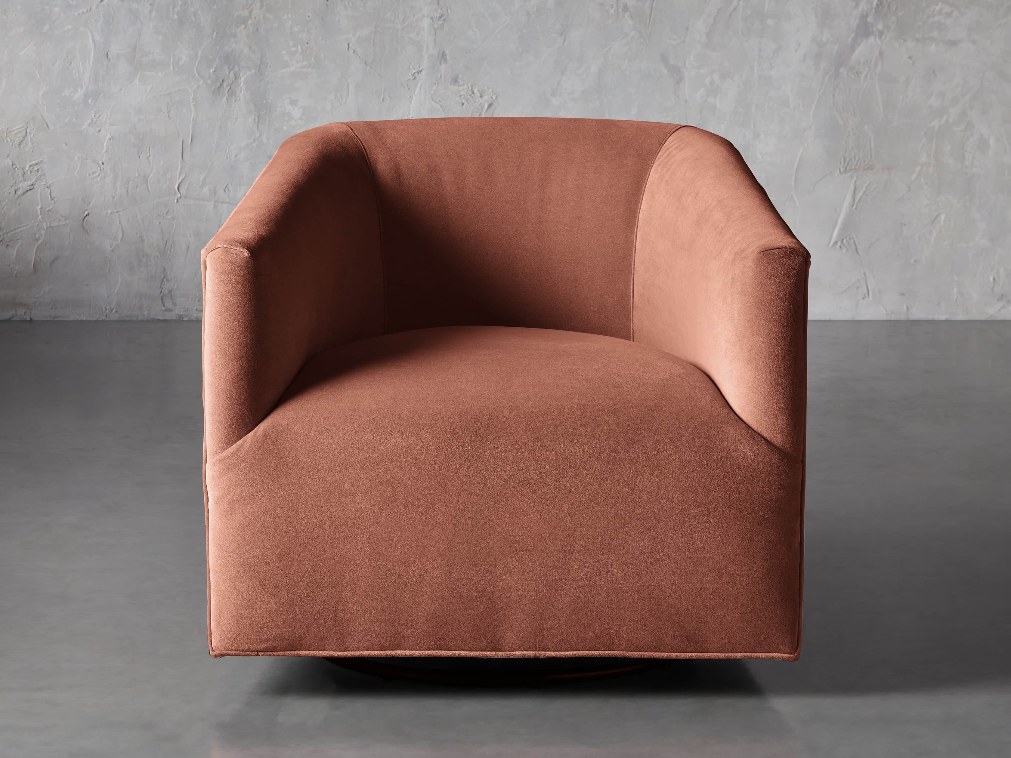 Ellison Upholstered 31" Swivel Chair, slide 2 of 8