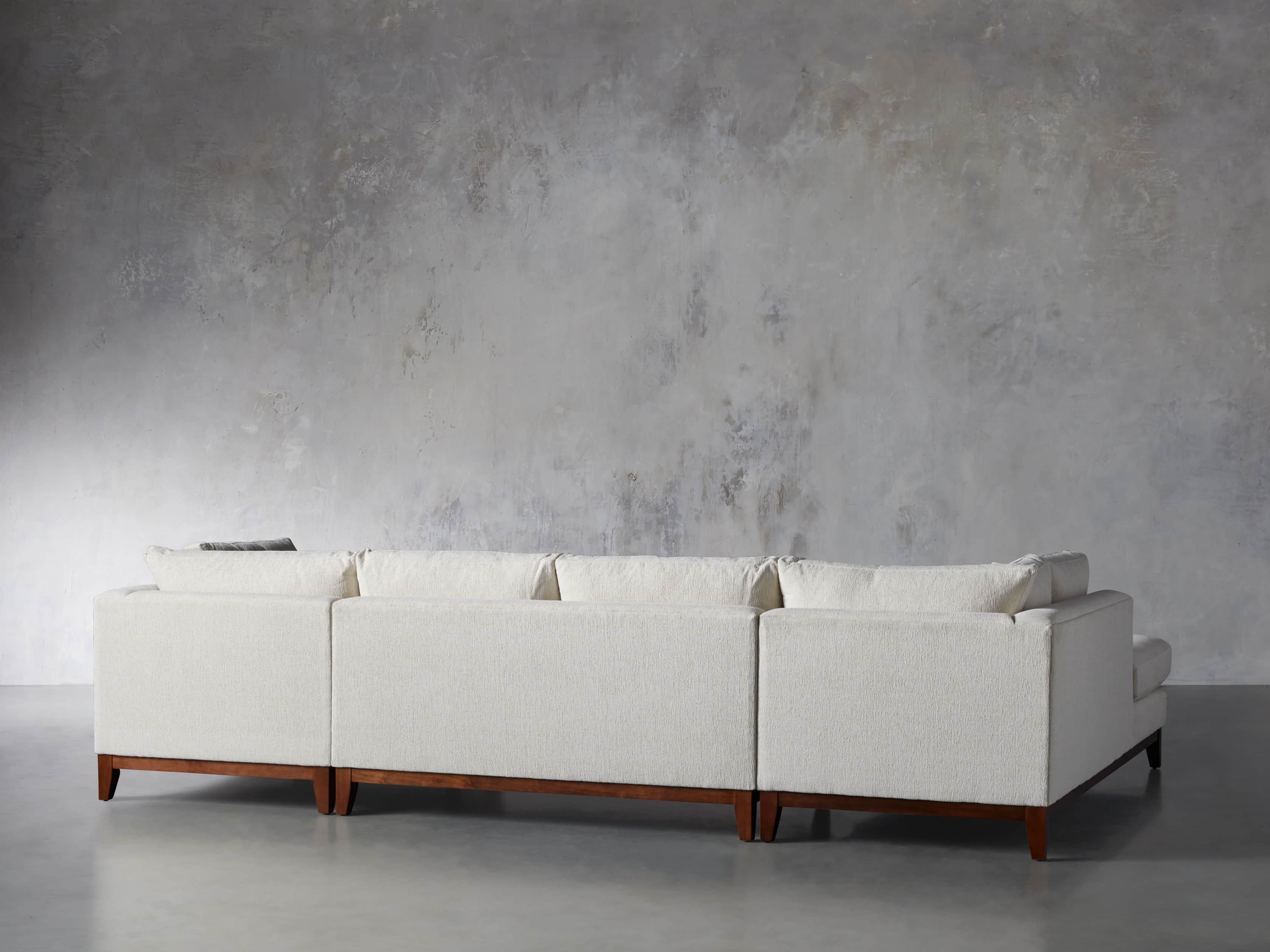 Bryden Upholstered 136" Left Arm Three Piece Daybed Sectional, slide 4 of 6
