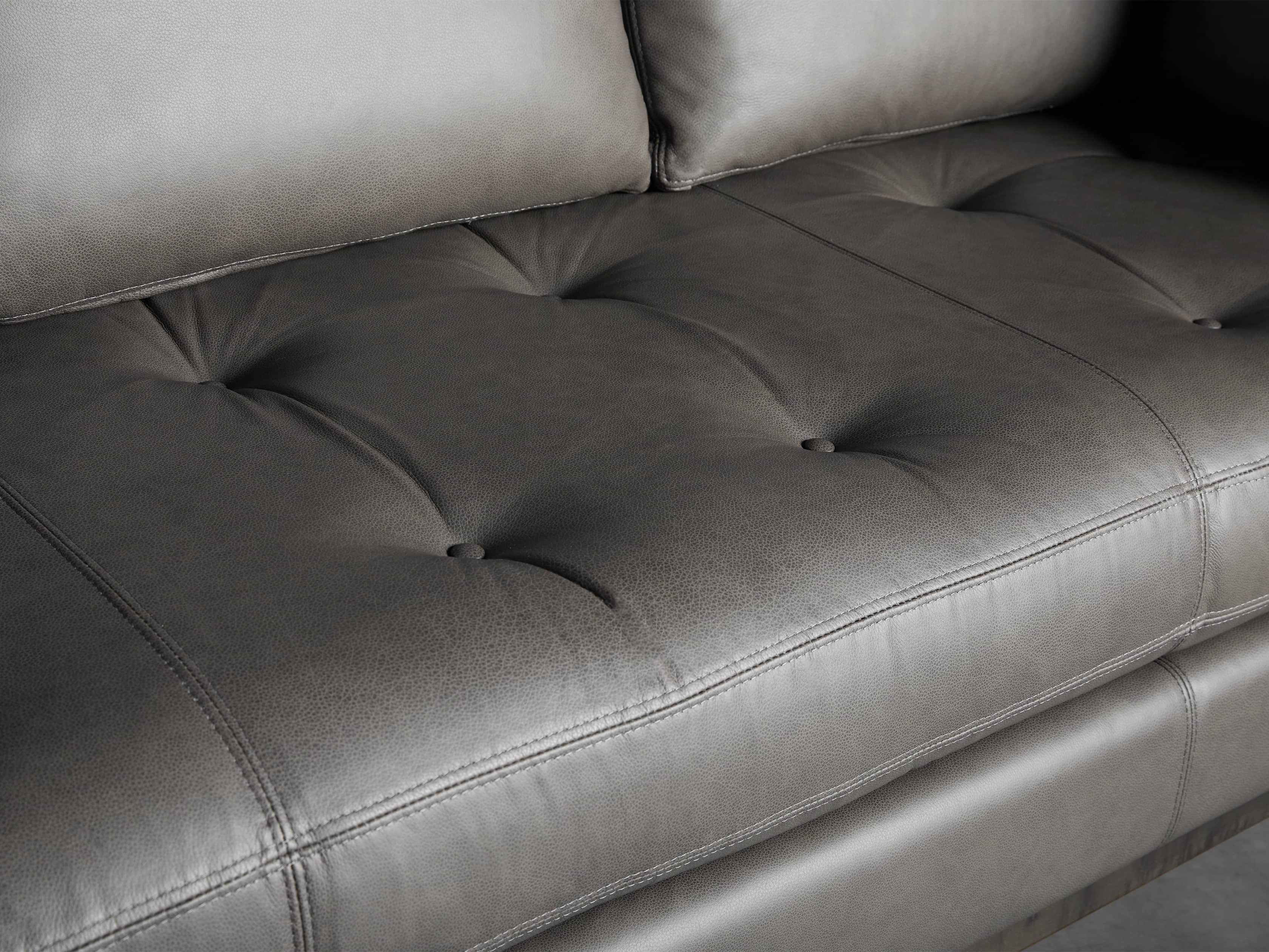Bryden Leather Two Piece Daybed Sectional Arhaus Bryden Leather Two Piece Daybed, Leather Daybed Sofa