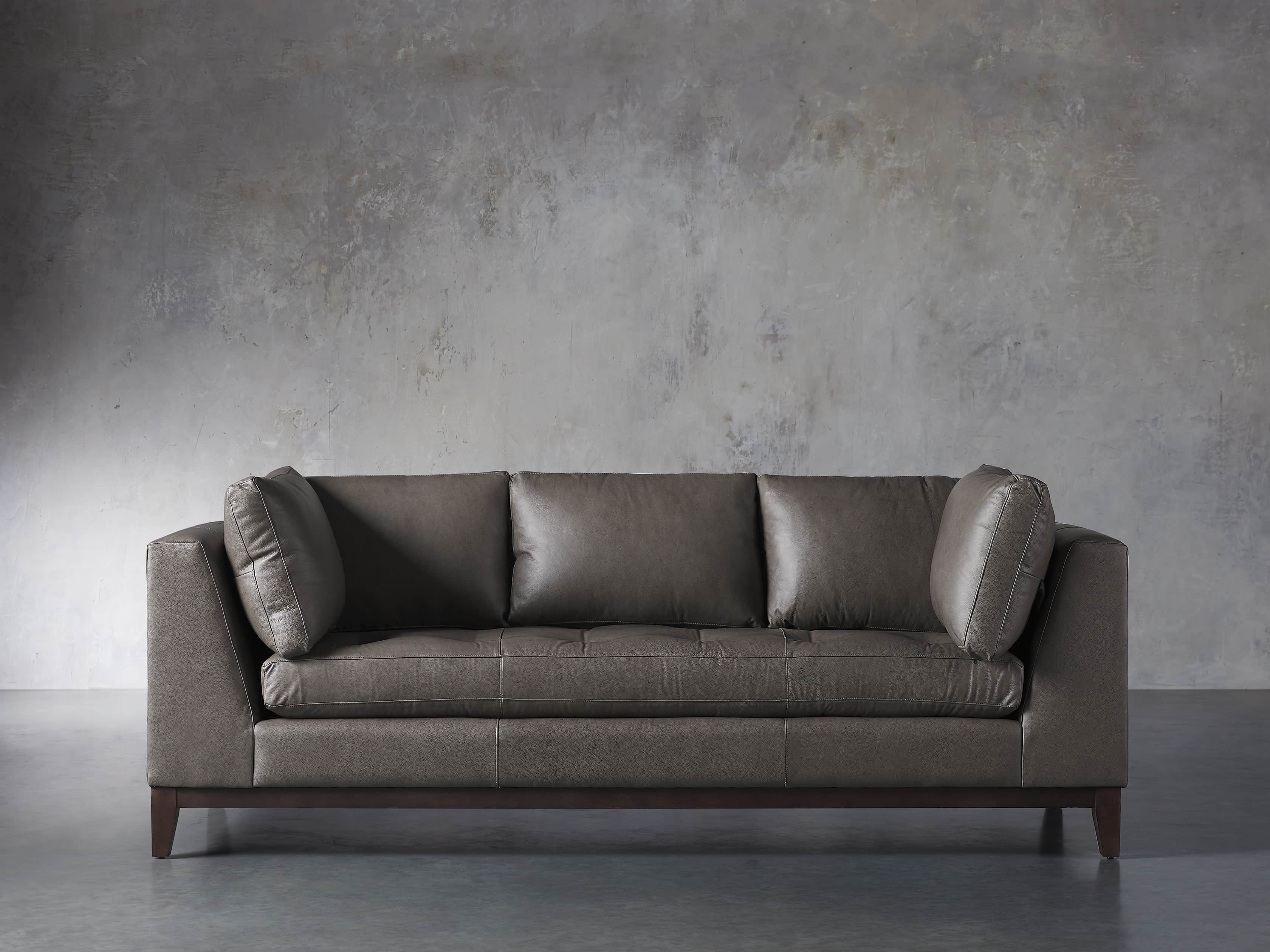 Bryden Leather Sofa Arhaus