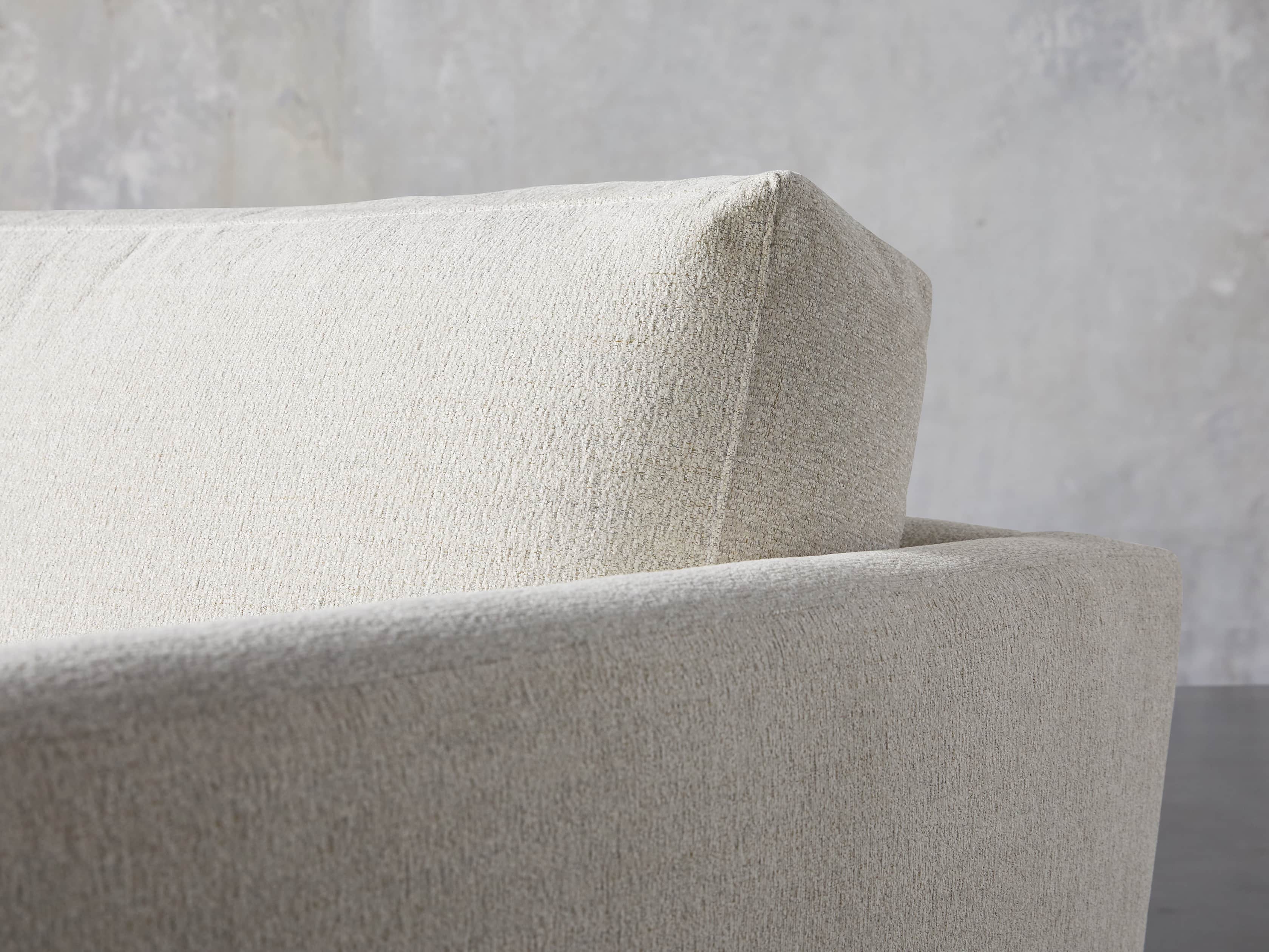 Sarno Upholstered 128" Modular Three Piece Sofa