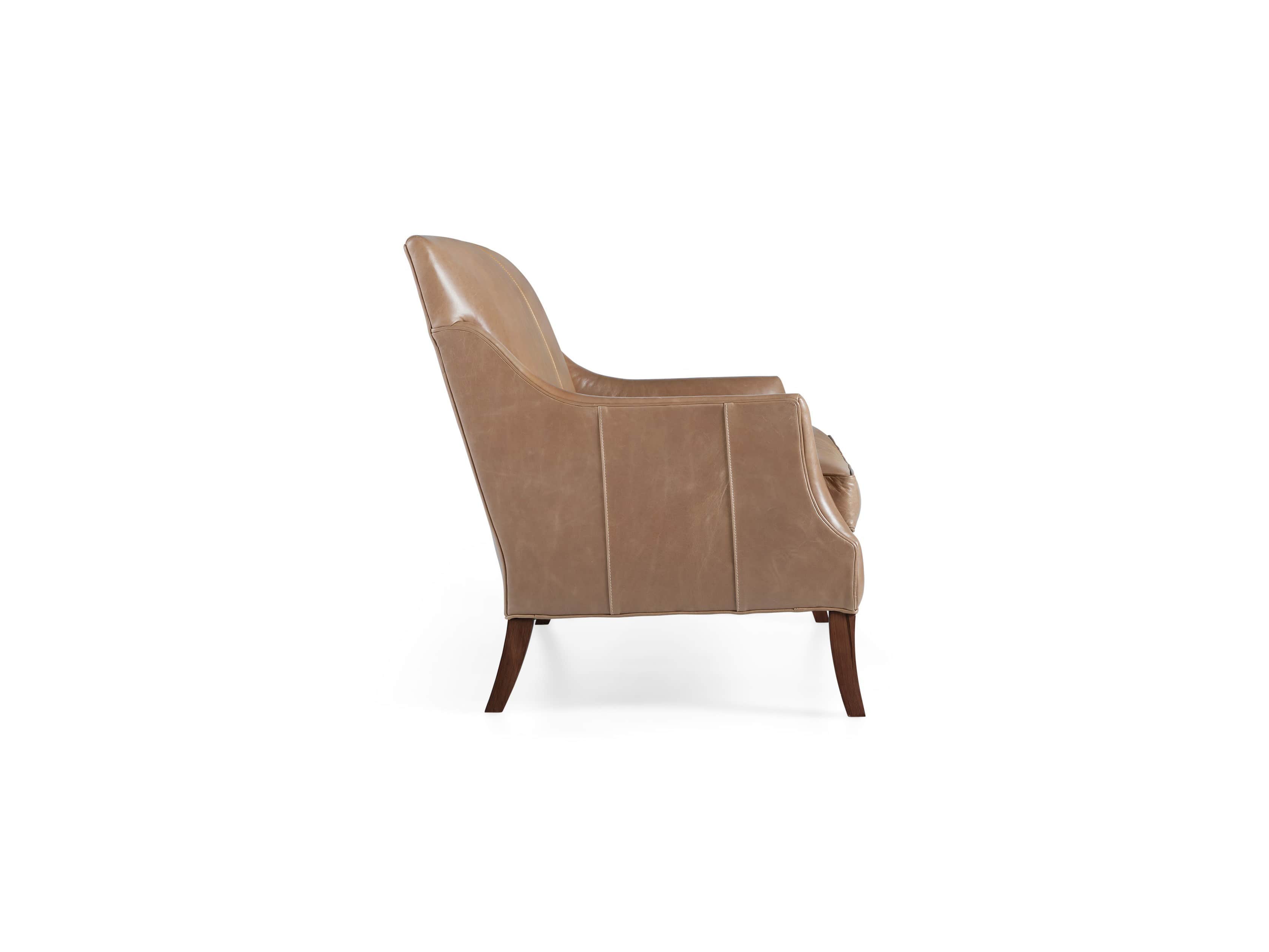Dori Leather 61" Settee, slide 10 of 10