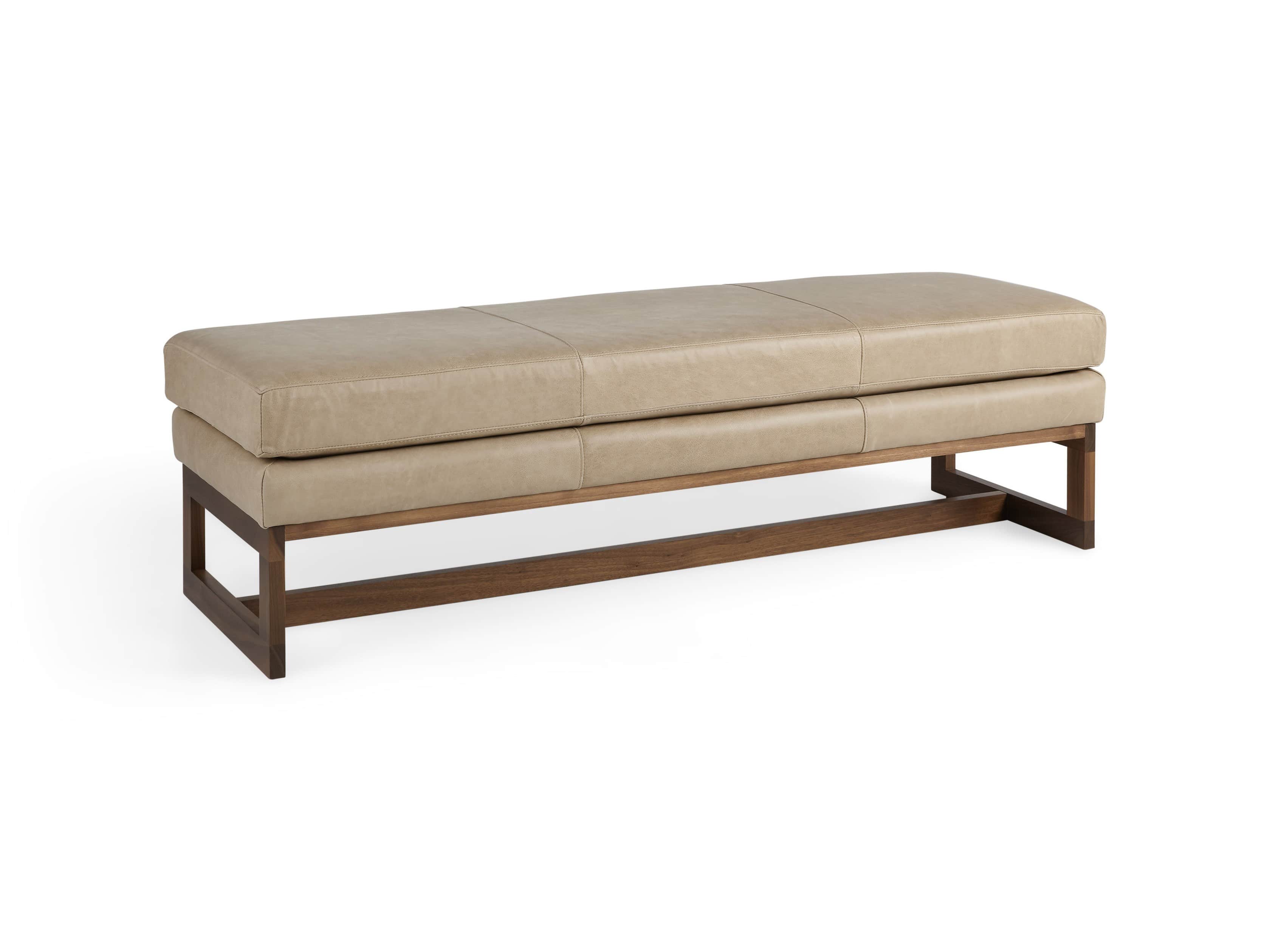 Fulton Leather 60" Bench