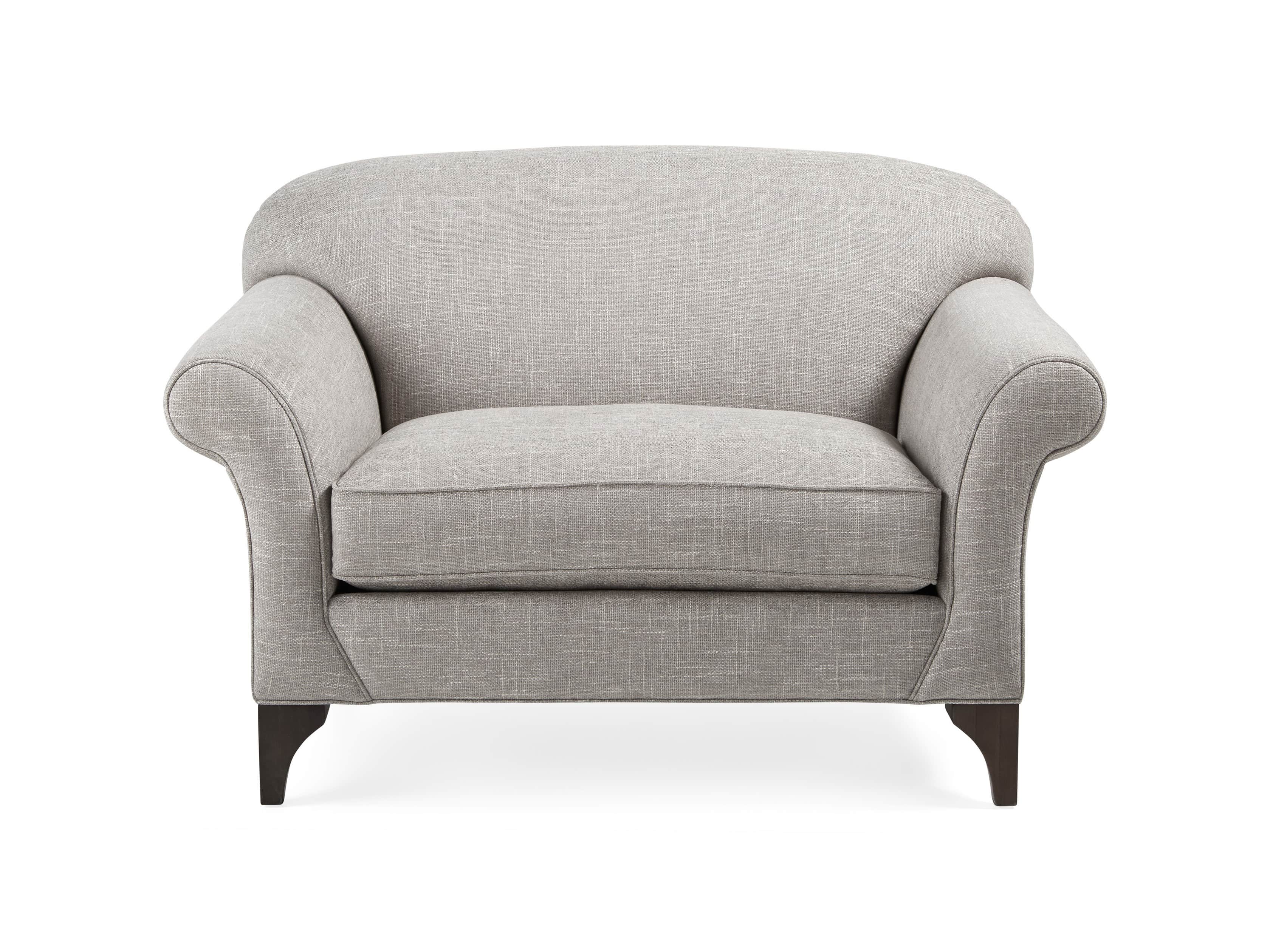 Perry 54" Upholstered Chair in Thelma Sterling