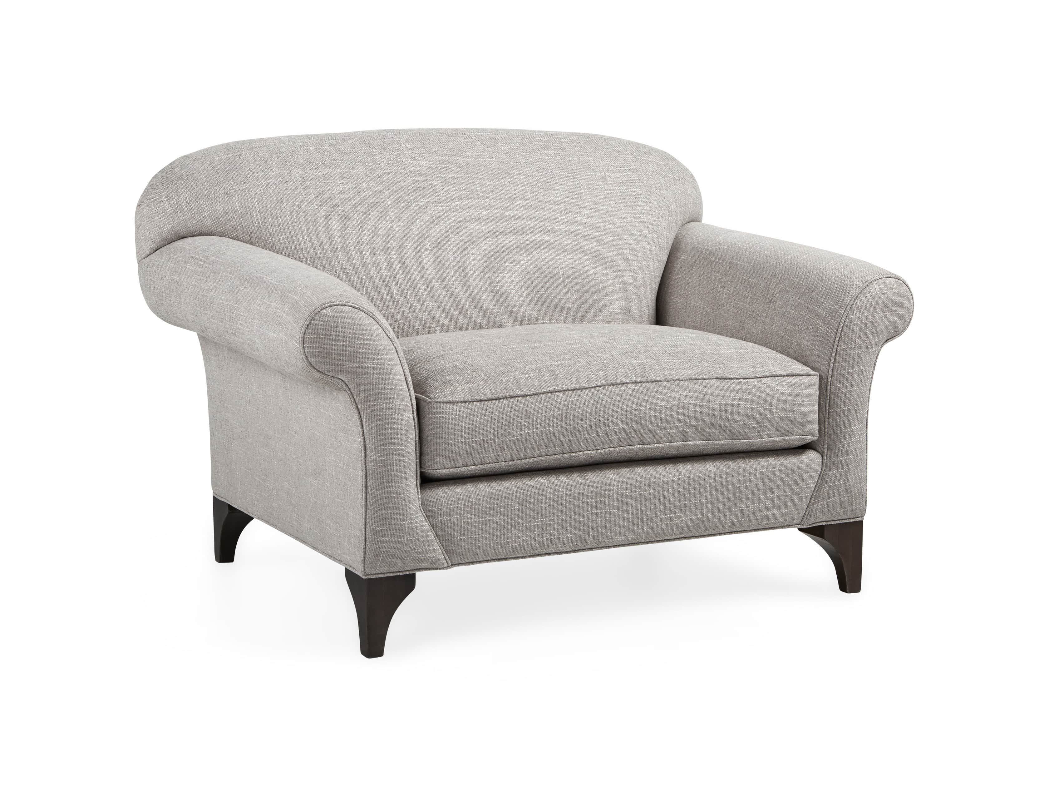Perry 54" Upholstered Chair in Thelma Sterling