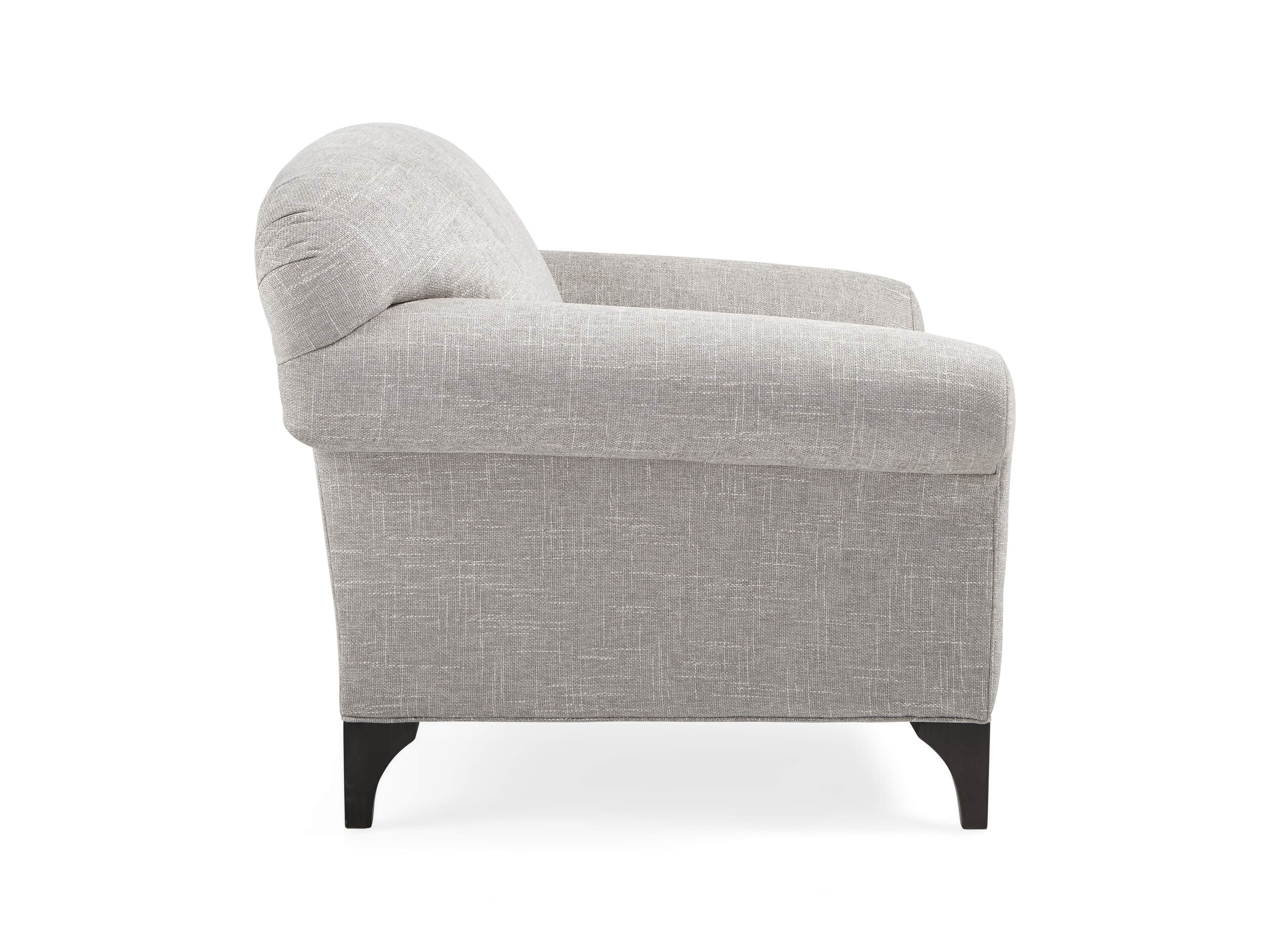 Perry 54" Upholstered Chair in Thelma Sterling