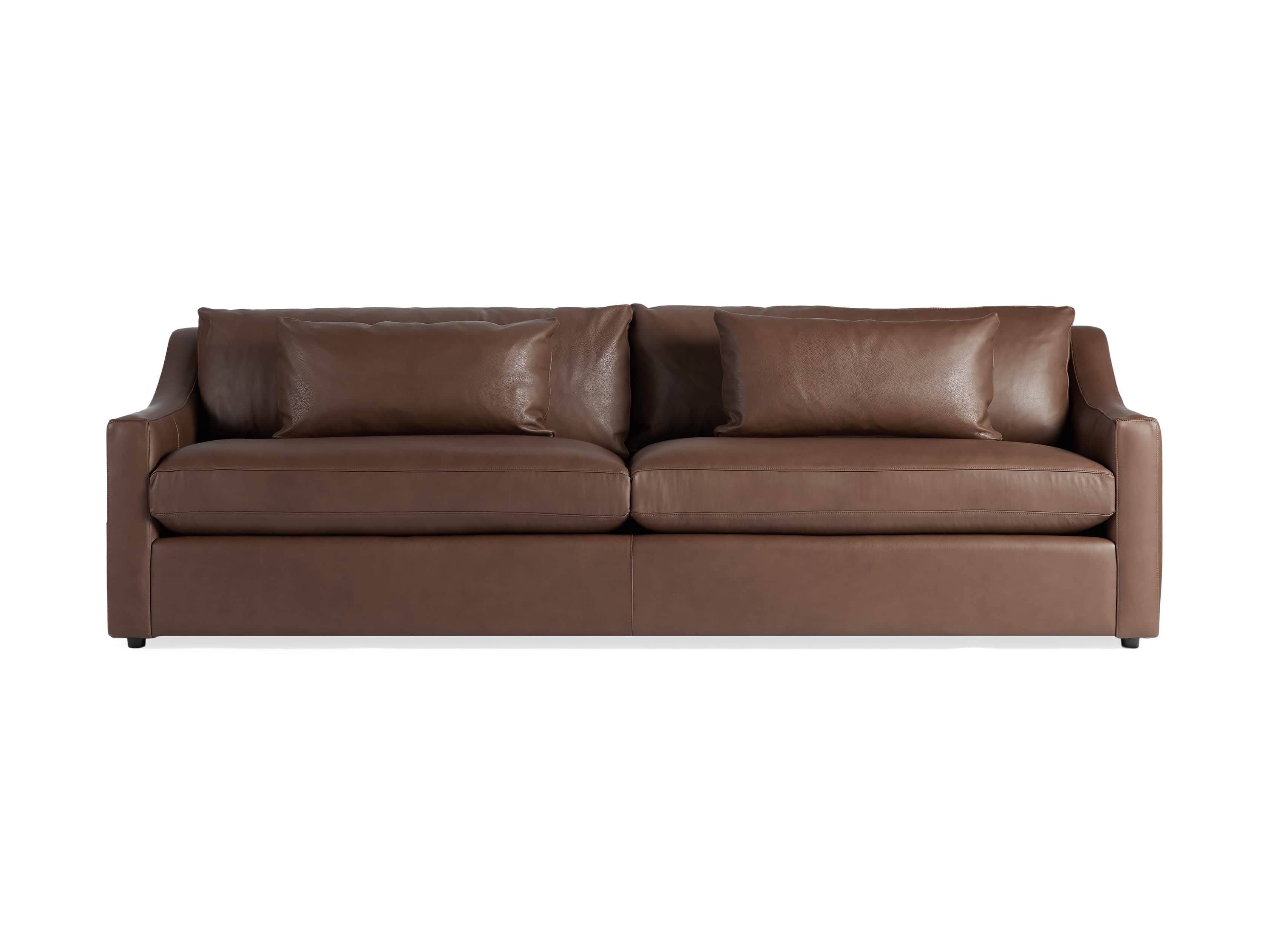 Ashby Leather 106" 2/2 Sofa, slide 6 of 7