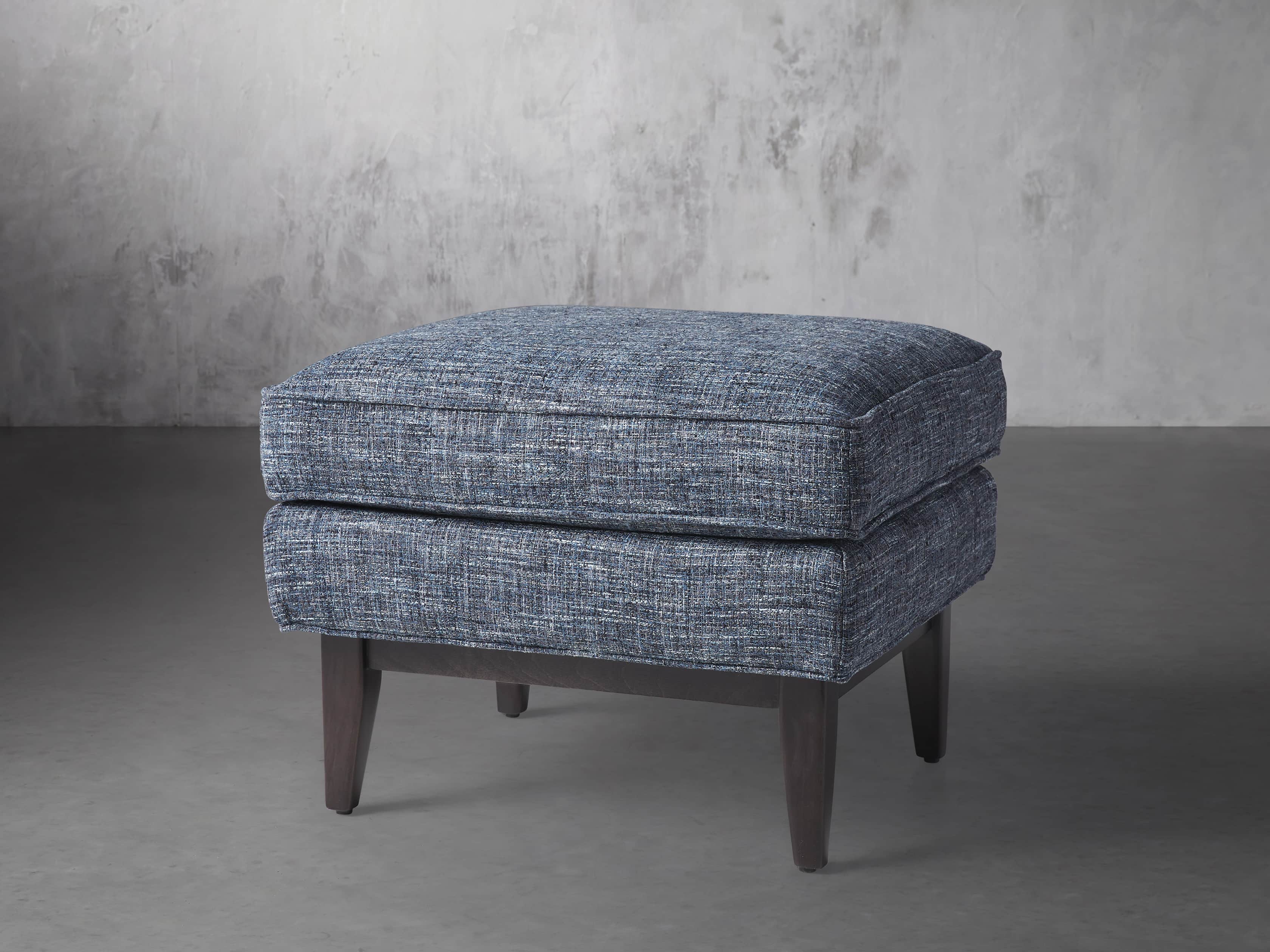 Bingham Upholstered 22" Ottoman, slide 2 of 5