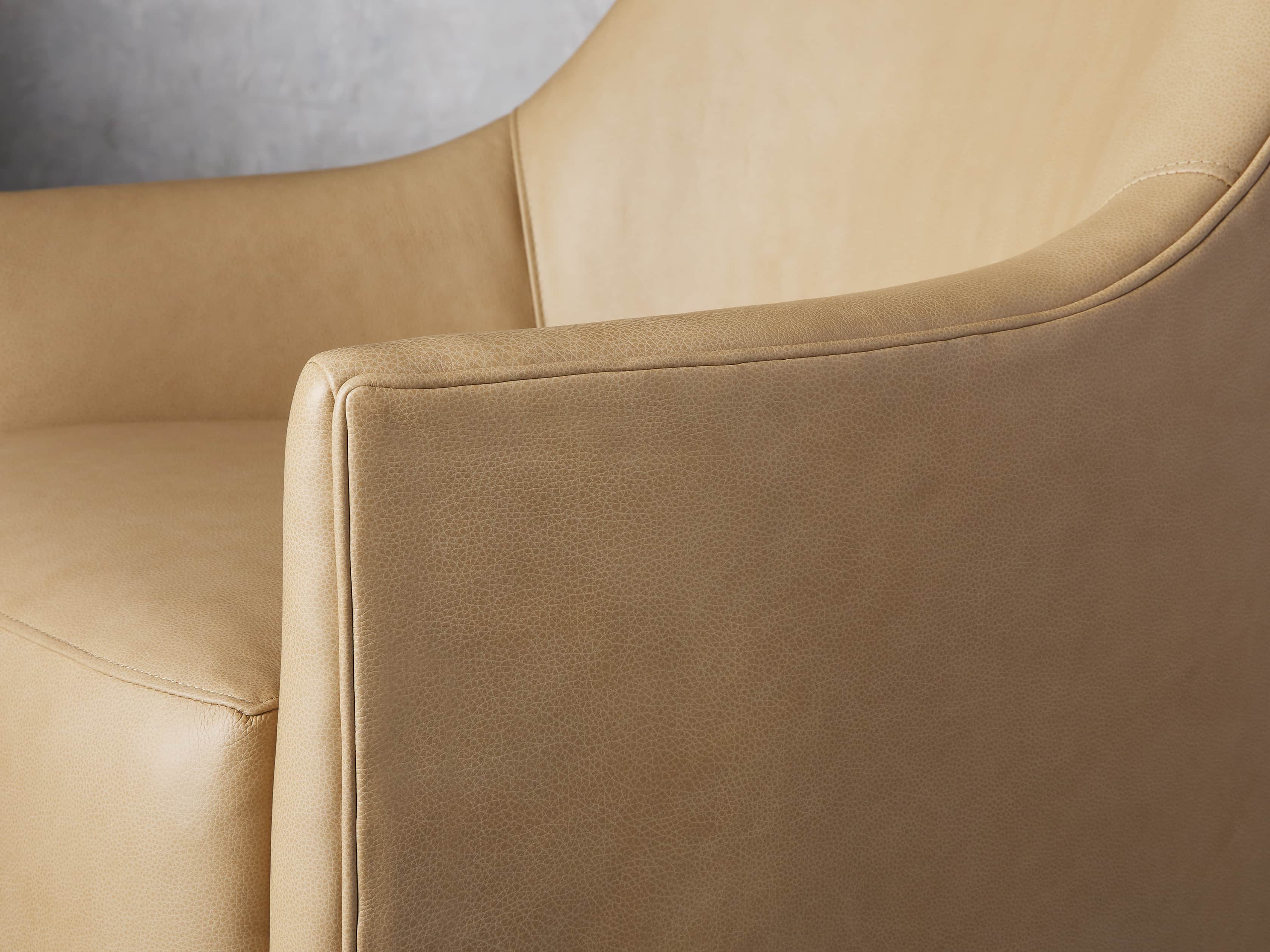 Cole Leather 31" Swivel Chair, slide 6 of 9