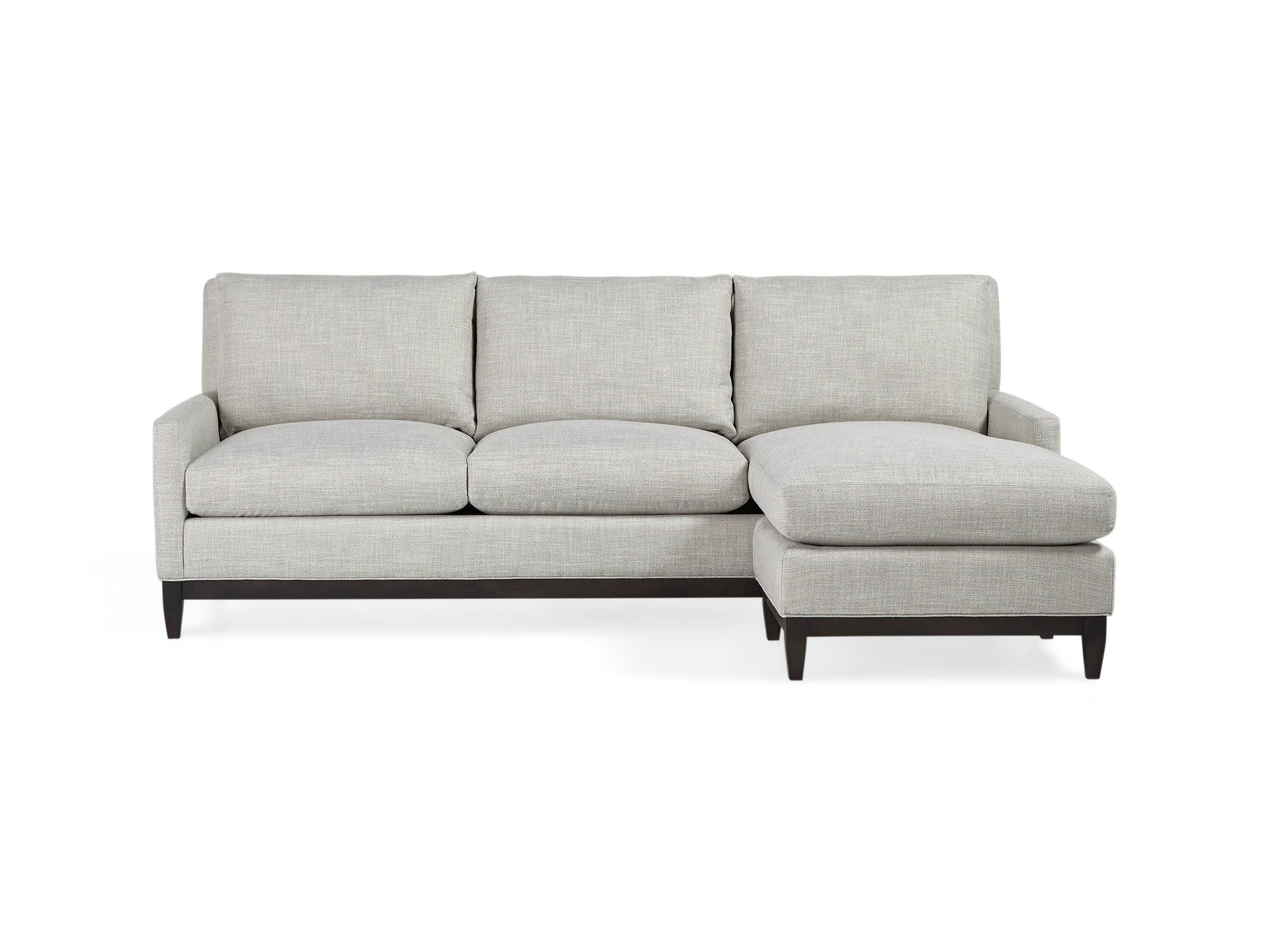 Dante Upholstered 90" Sofa With Reversible Chaise, slide 2 of 9