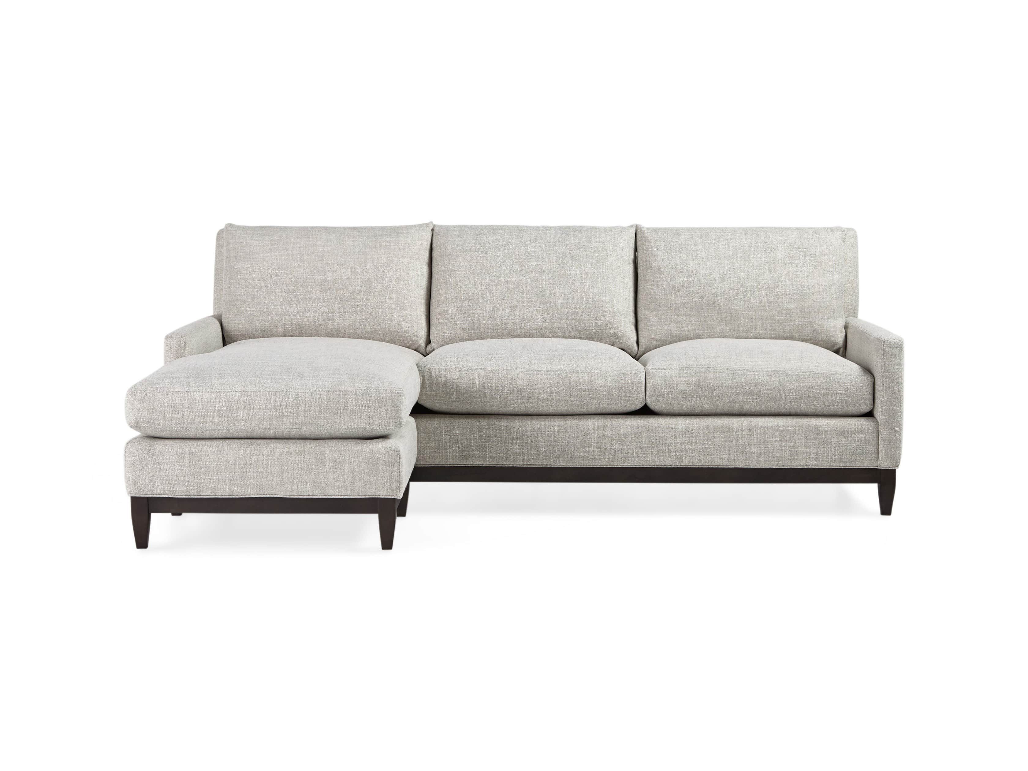 Dante Upholstered 90" Sofa With Reversible Chaise, slide 3 of 9