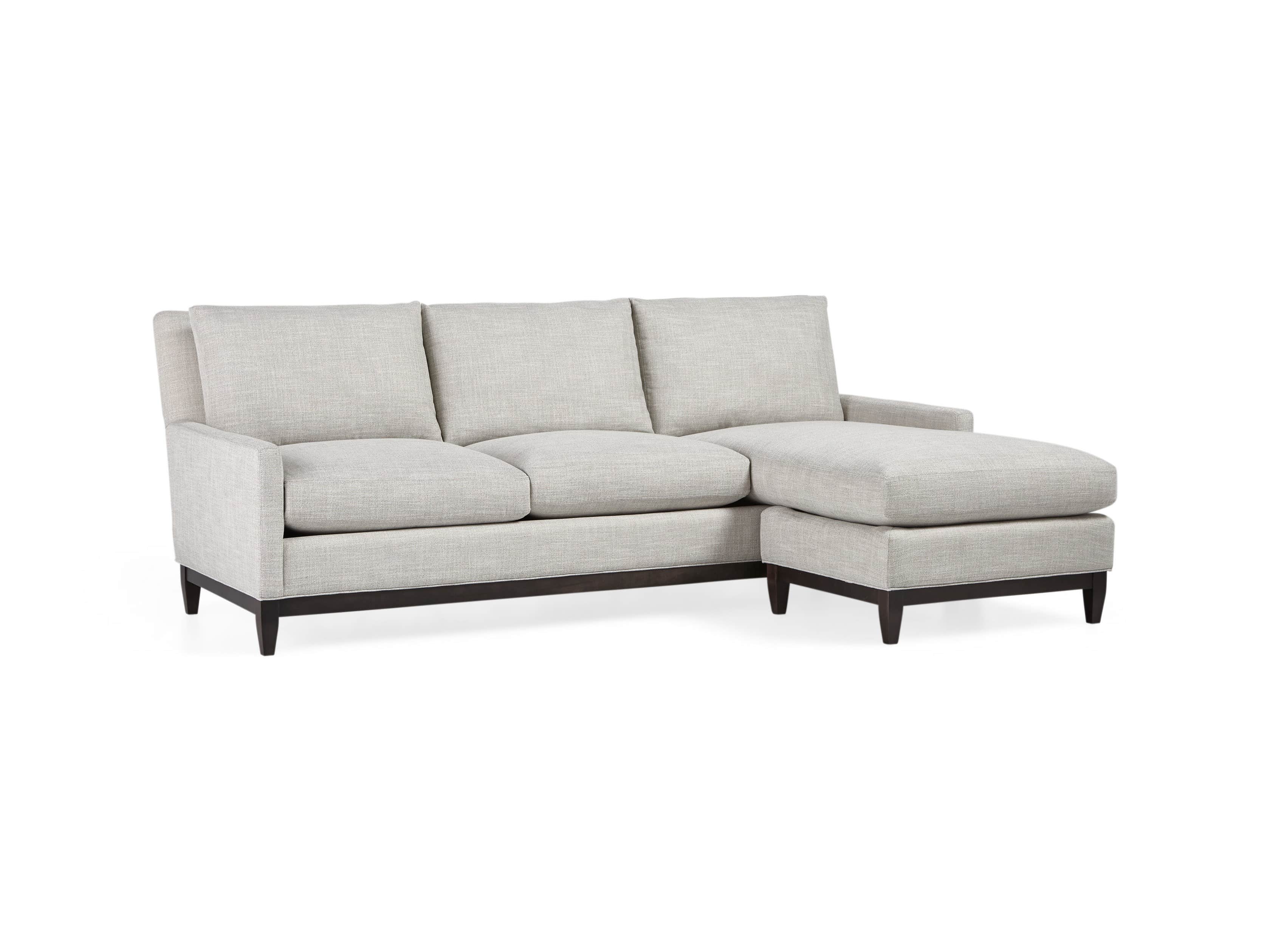 Dante Upholstered 90" Sofa With Reversible Chaise, slide 4 of 9