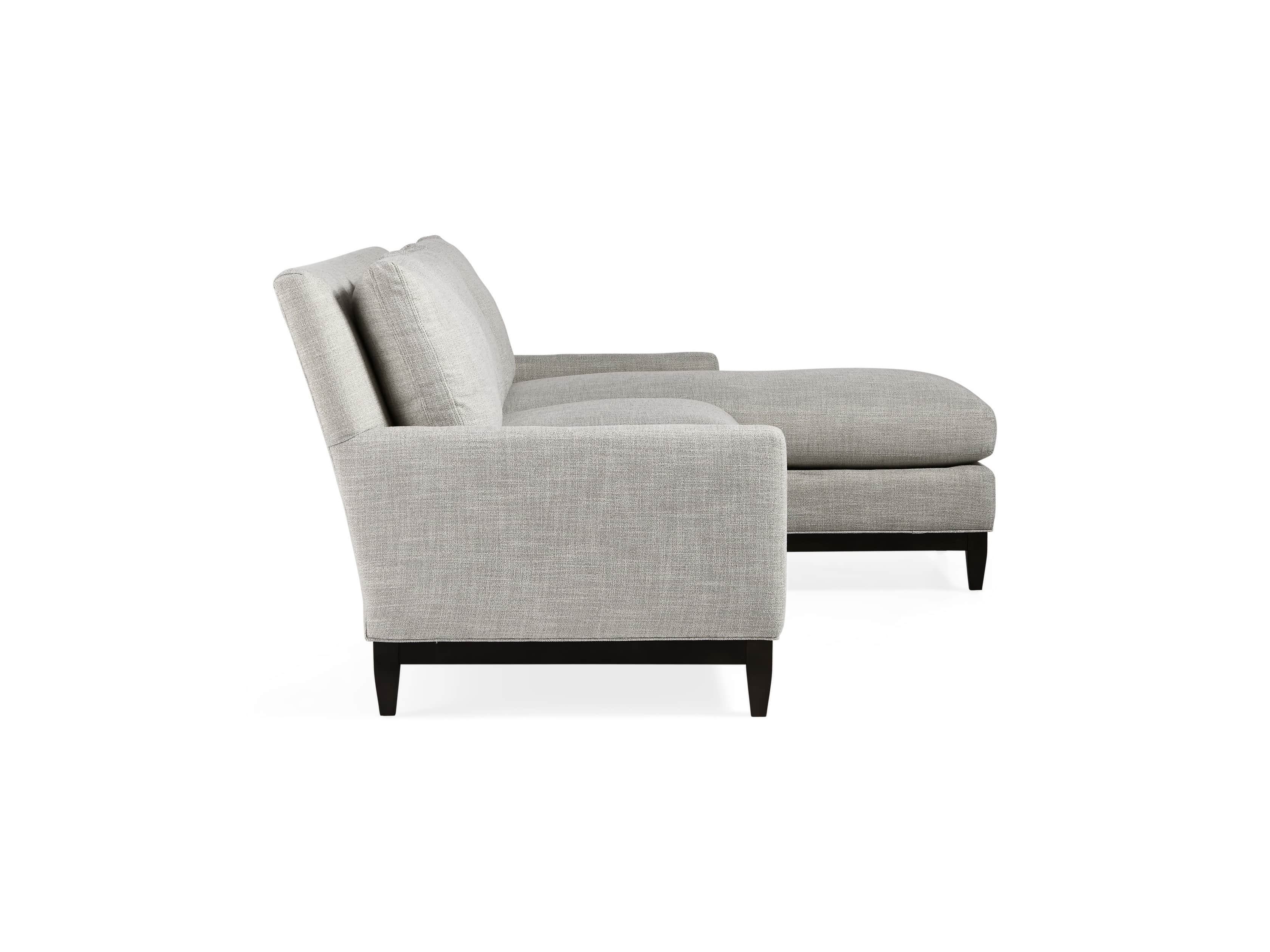 Dante Upholstered 90" Sofa With Reversible Chaise, slide 5 of 9