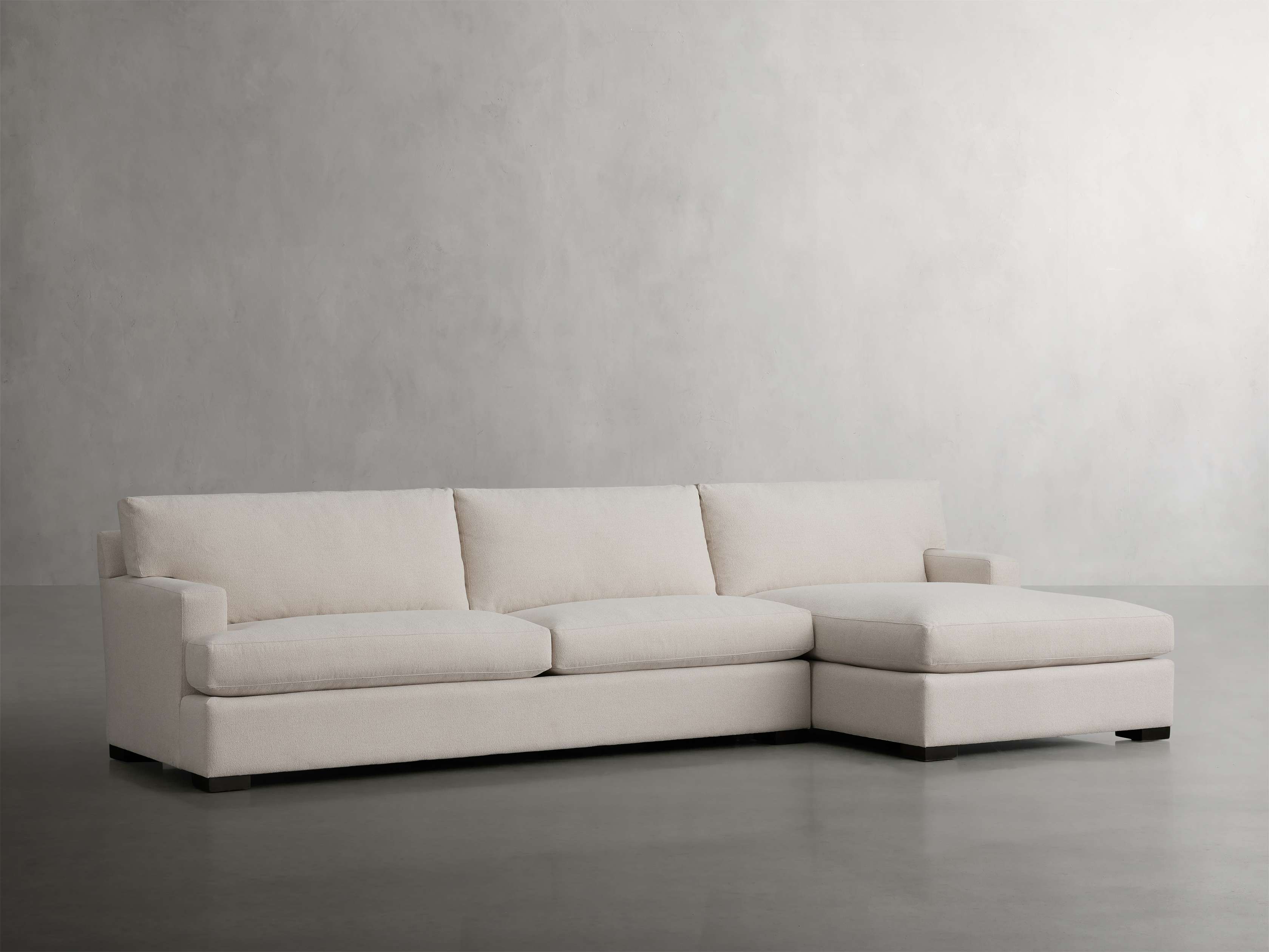 Dune Two-Piece Large Chaise Sectional