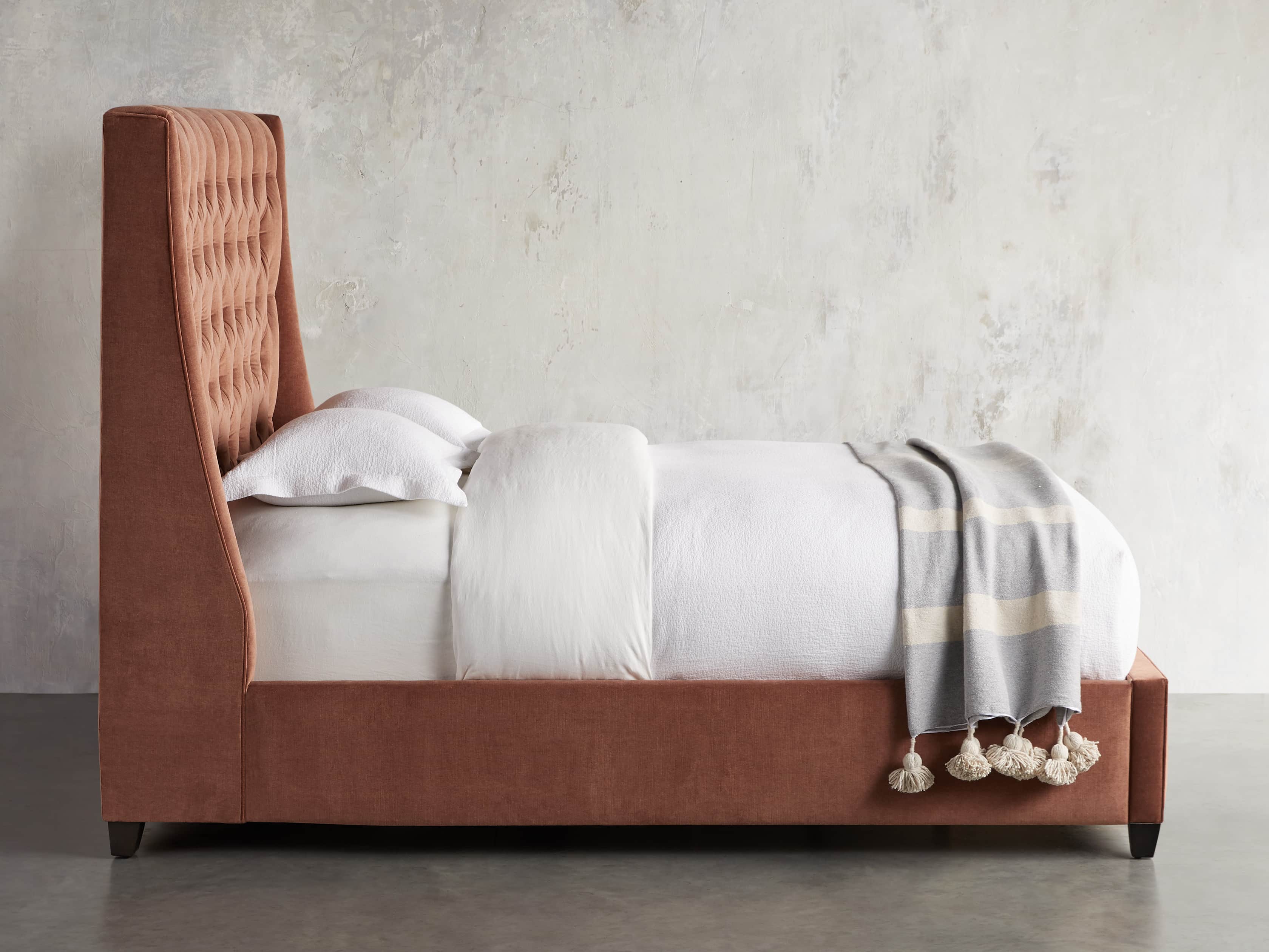 Devereaux 63" Upholstered Tufted Queen Bed, slide 4 of 7