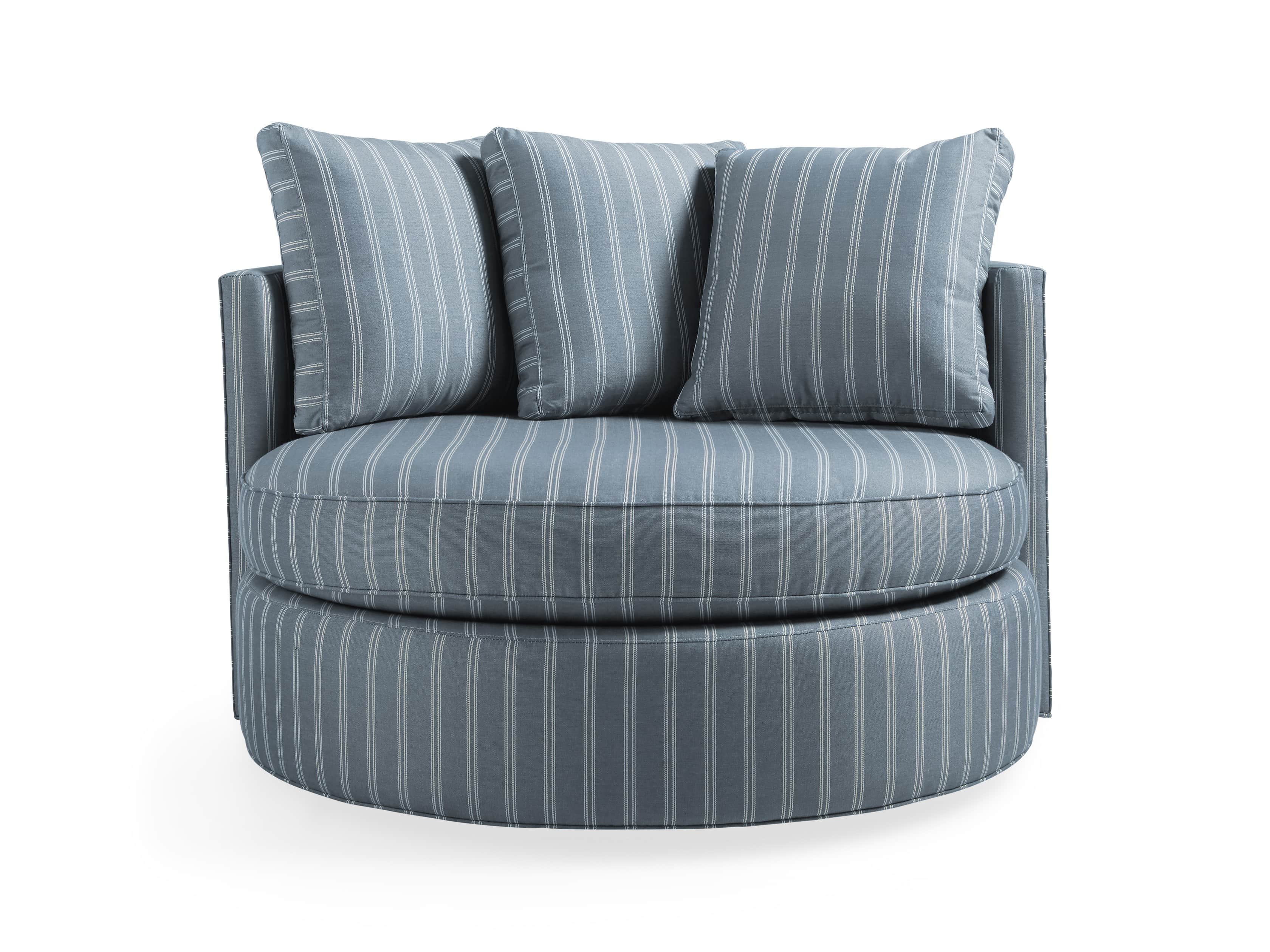 Elia Outdoor 41" Upholstered Swivel Chair