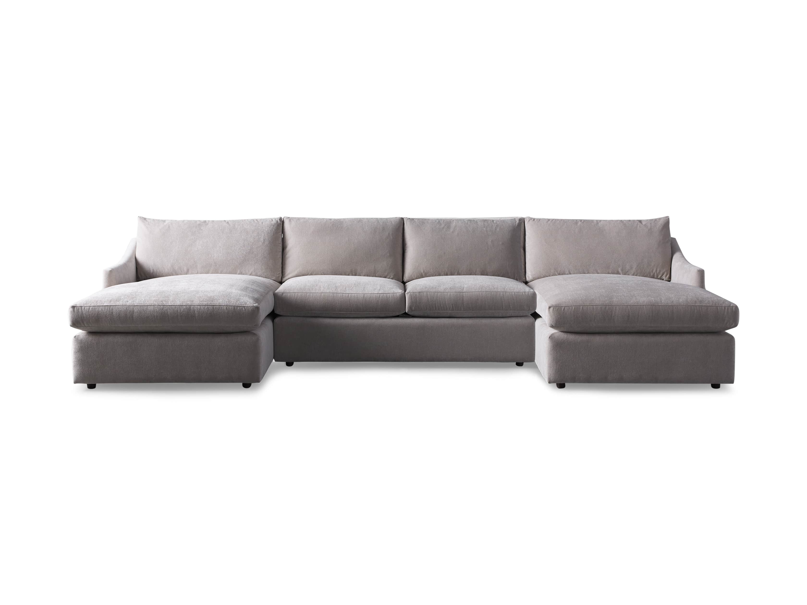 Branson Upholstered 138" Double Chaise Sectional, slide 7 of 7
