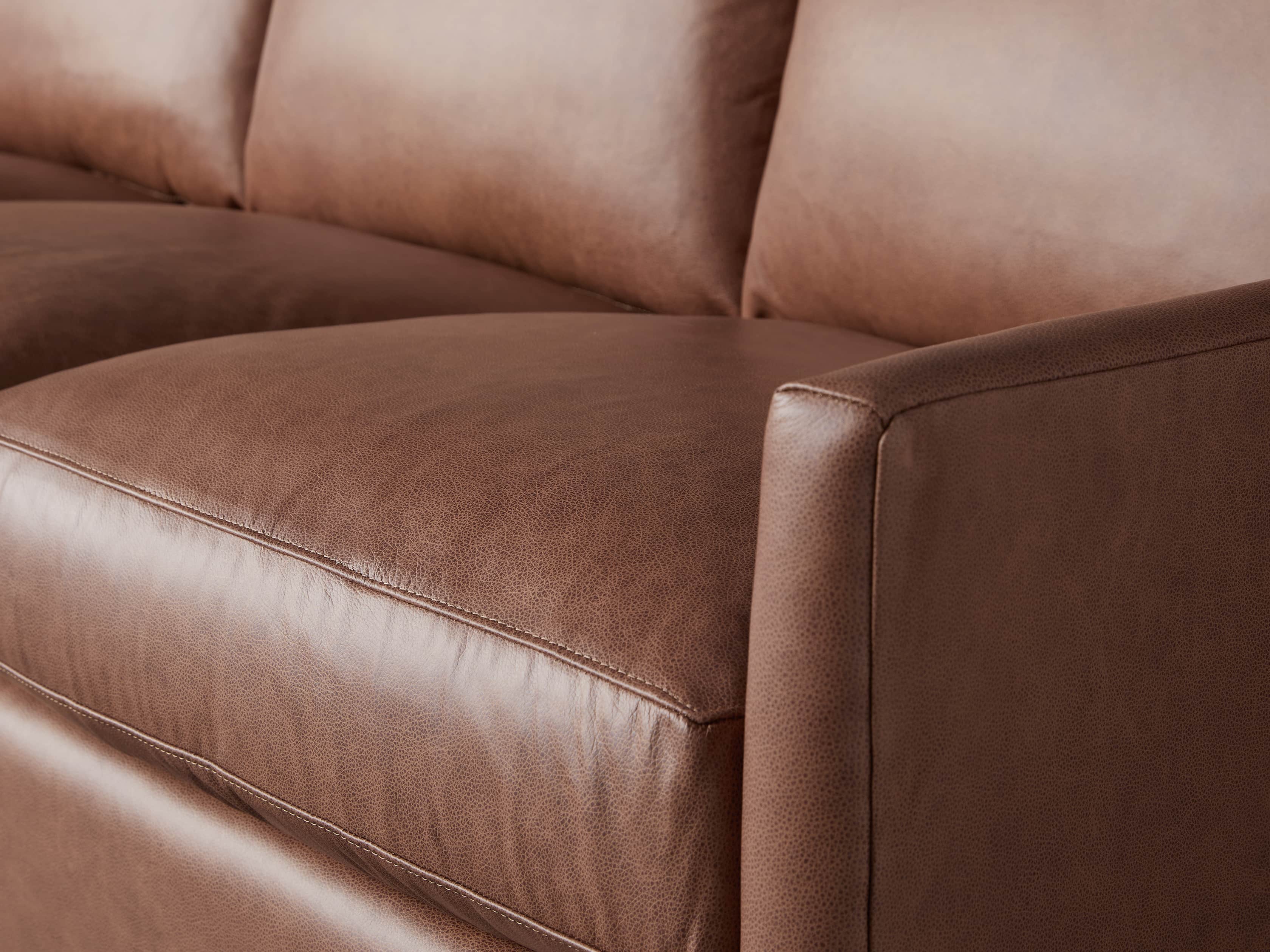 Branson 84" Leather Sofa, slide 6 of 8