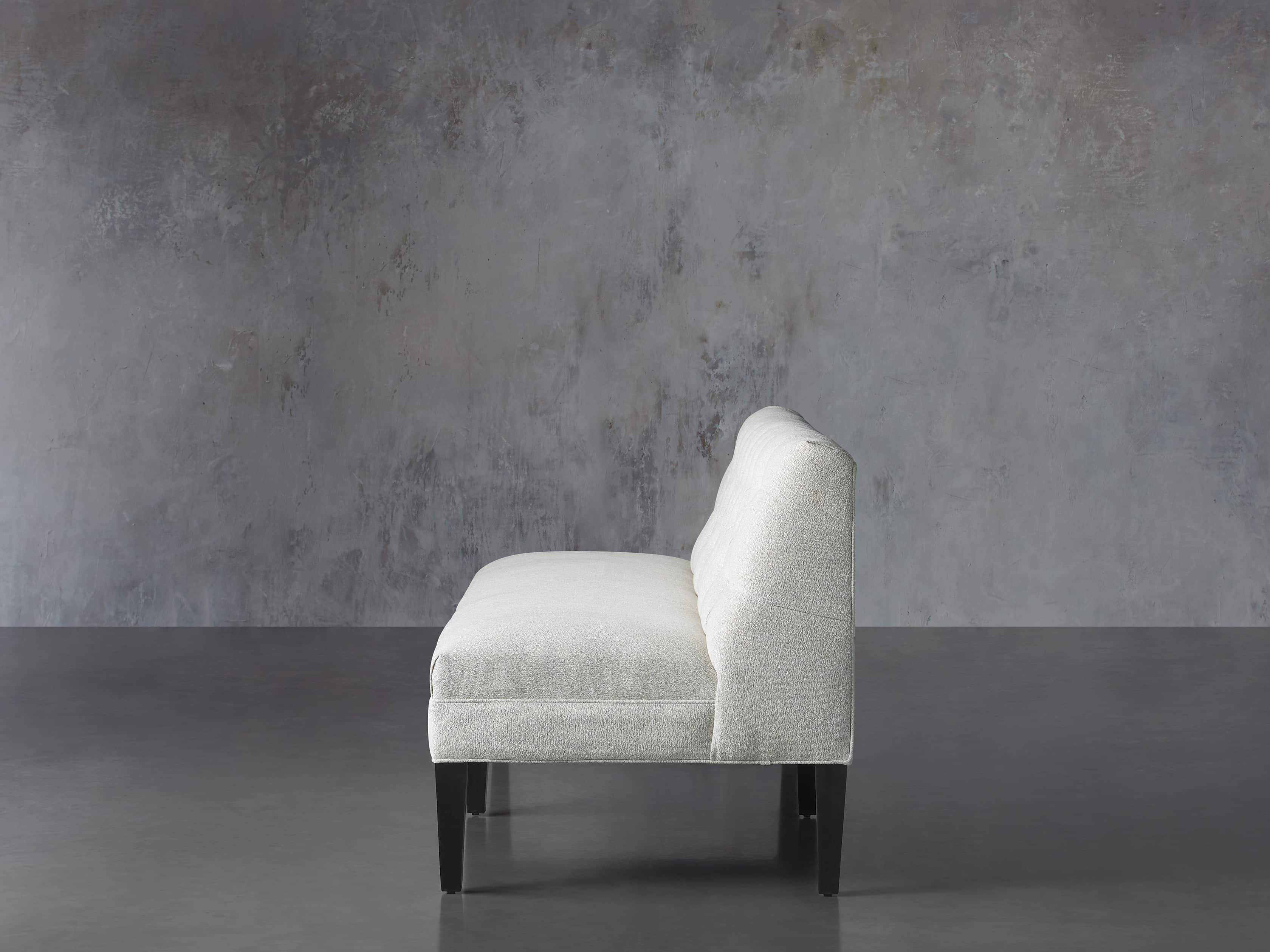 Eaton Upholstered Tufted 80" Settee, slide 3 of 7