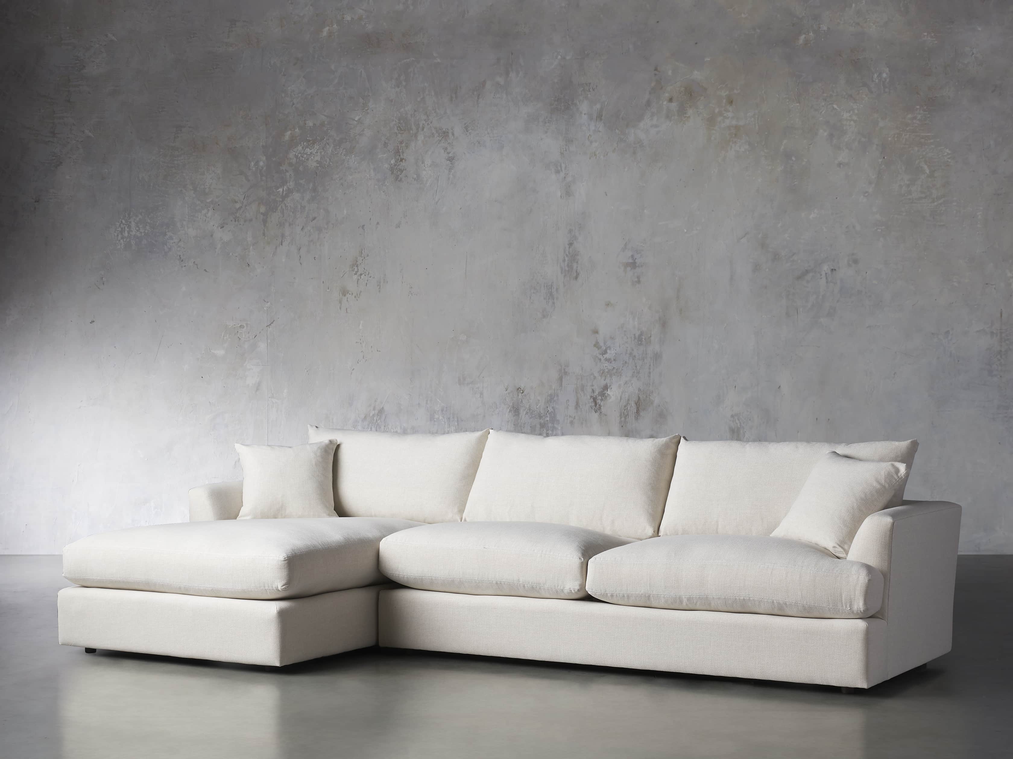 Emory Petite Upholstered Two Piece Sectional, slide 3 of 7