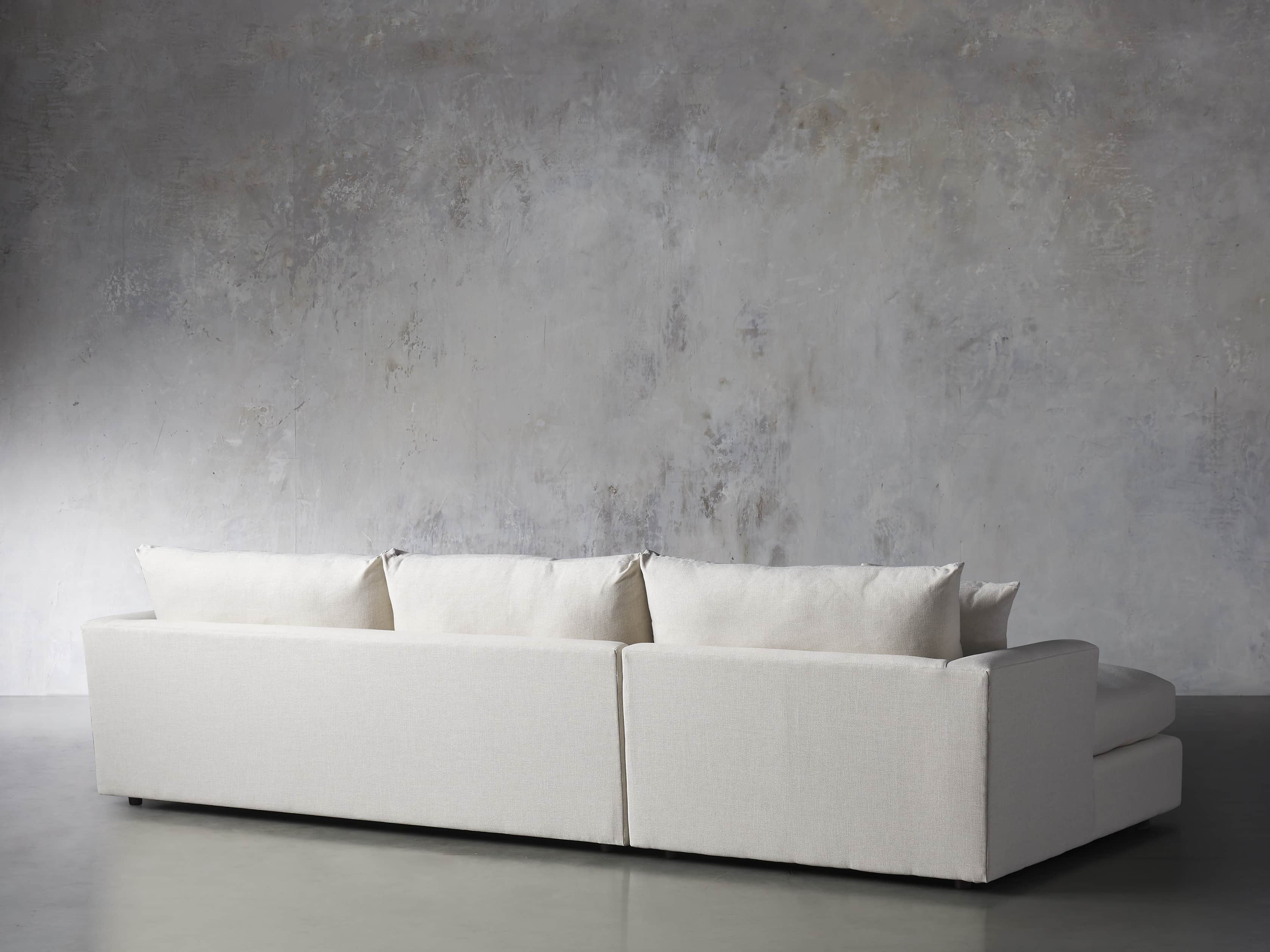 Emory Petite Upholstered Two Piece Sectional, slide 4 of 7