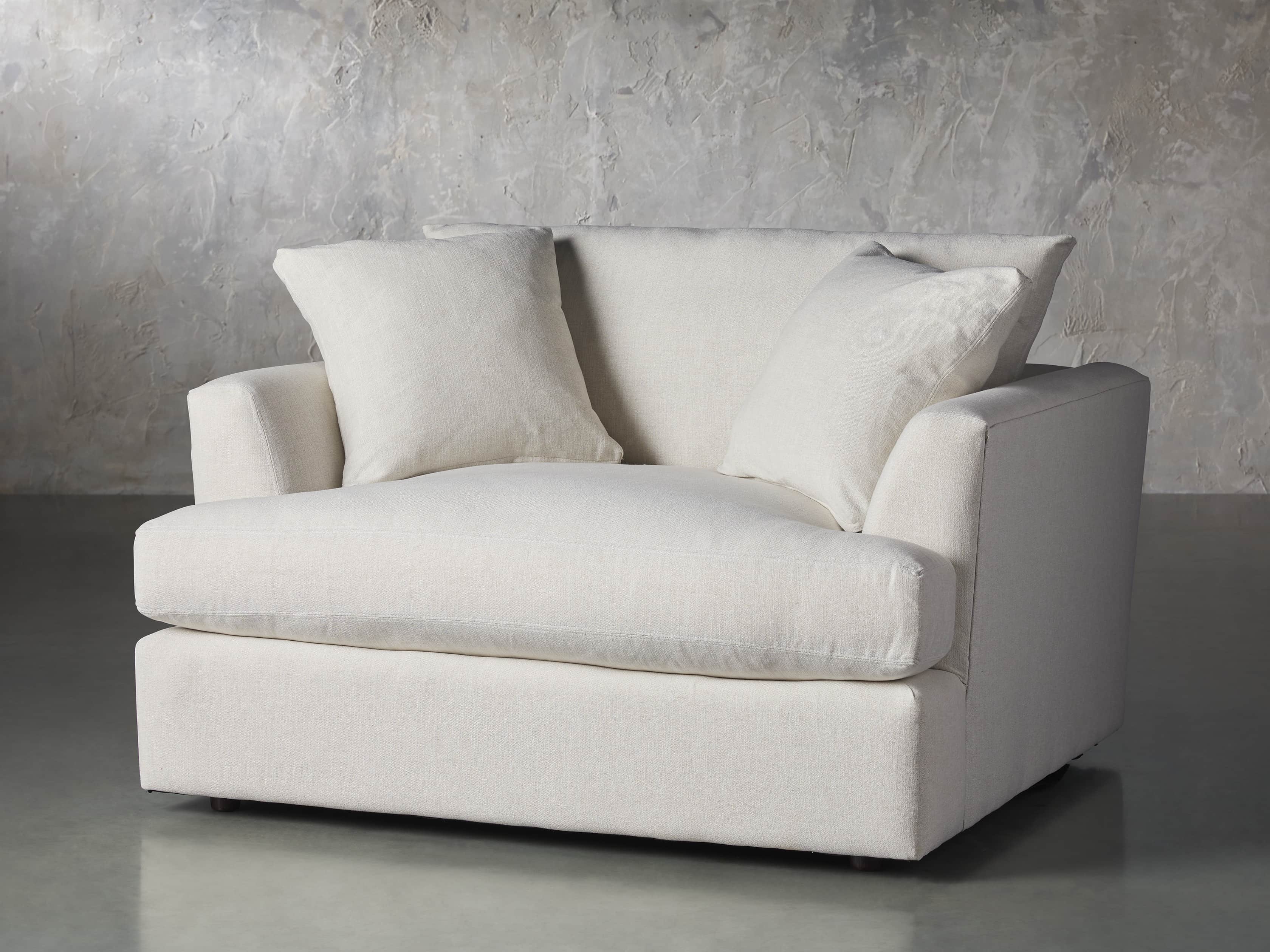 Emory Upholstered 53" Chair, slide 3 of 8