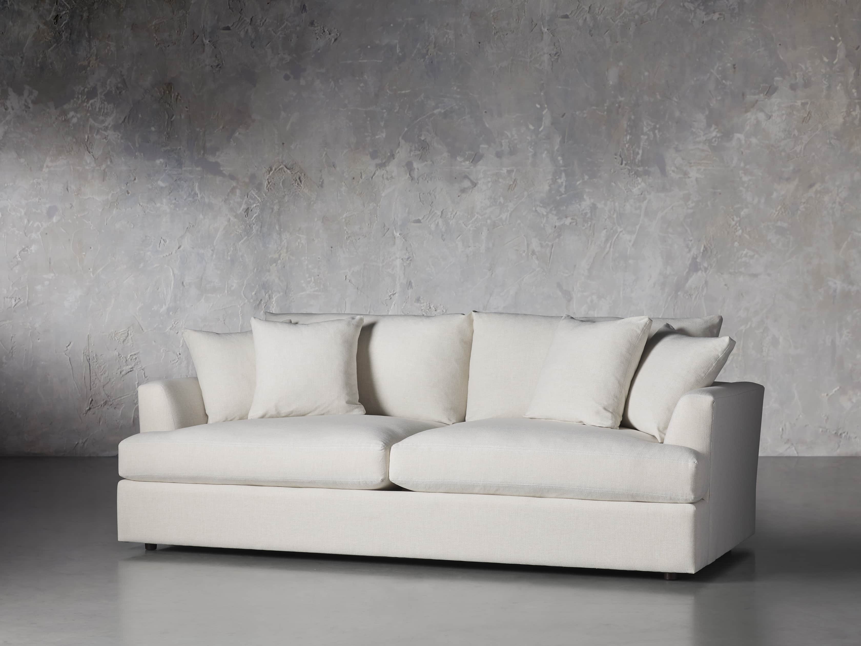 Emory Deep Upholstered 94" Sofa, slide 3 of 8