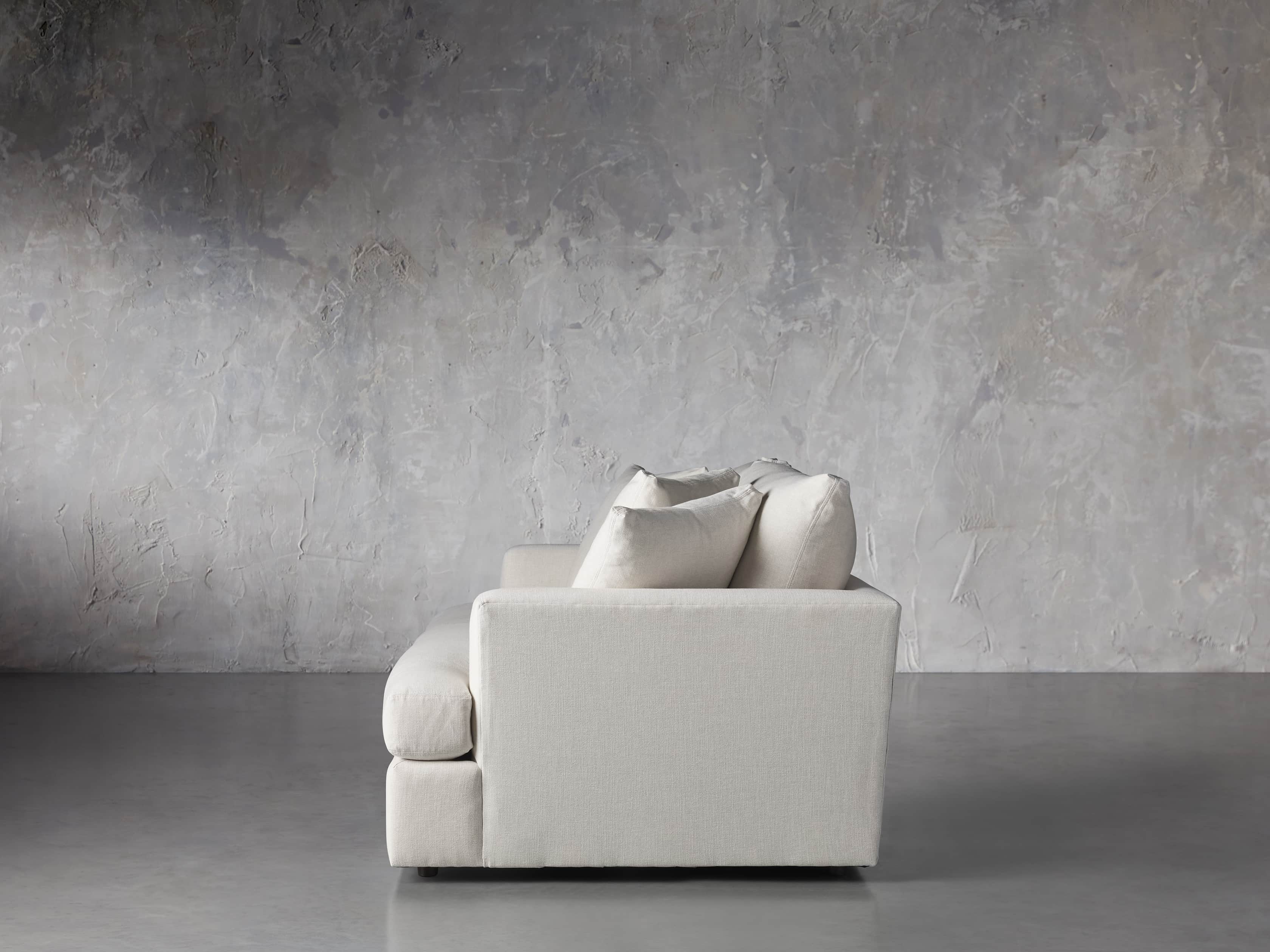 Emory Deep Upholstered 94" Sofa, slide 4 of 8