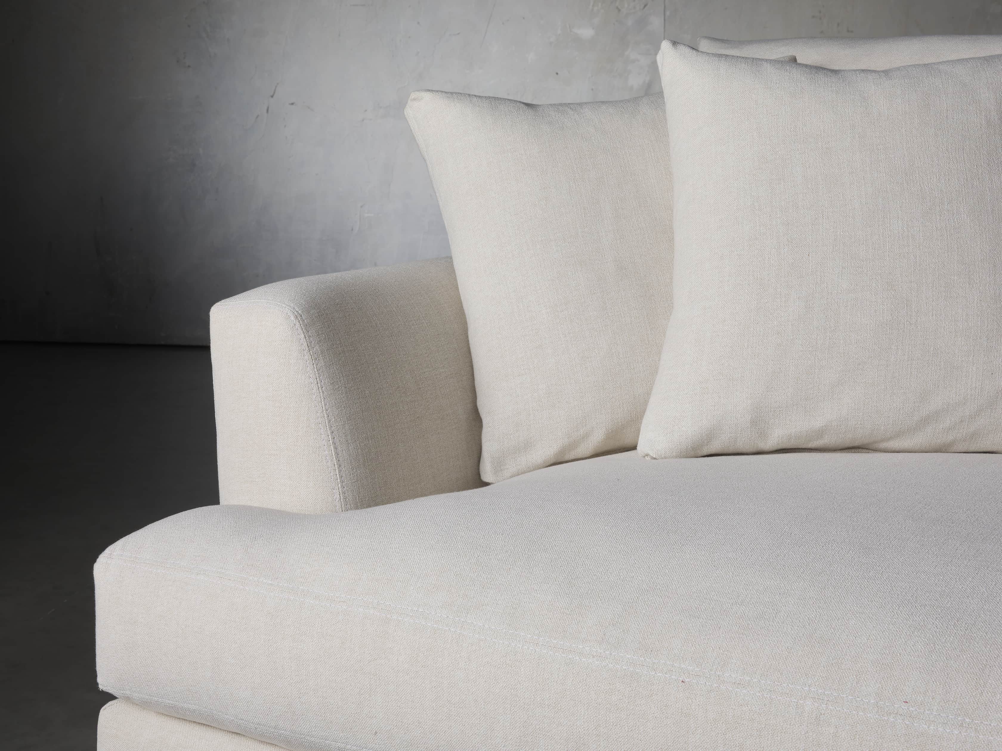 Emory Deep Upholstered 94" Sofa, slide 6 of 8