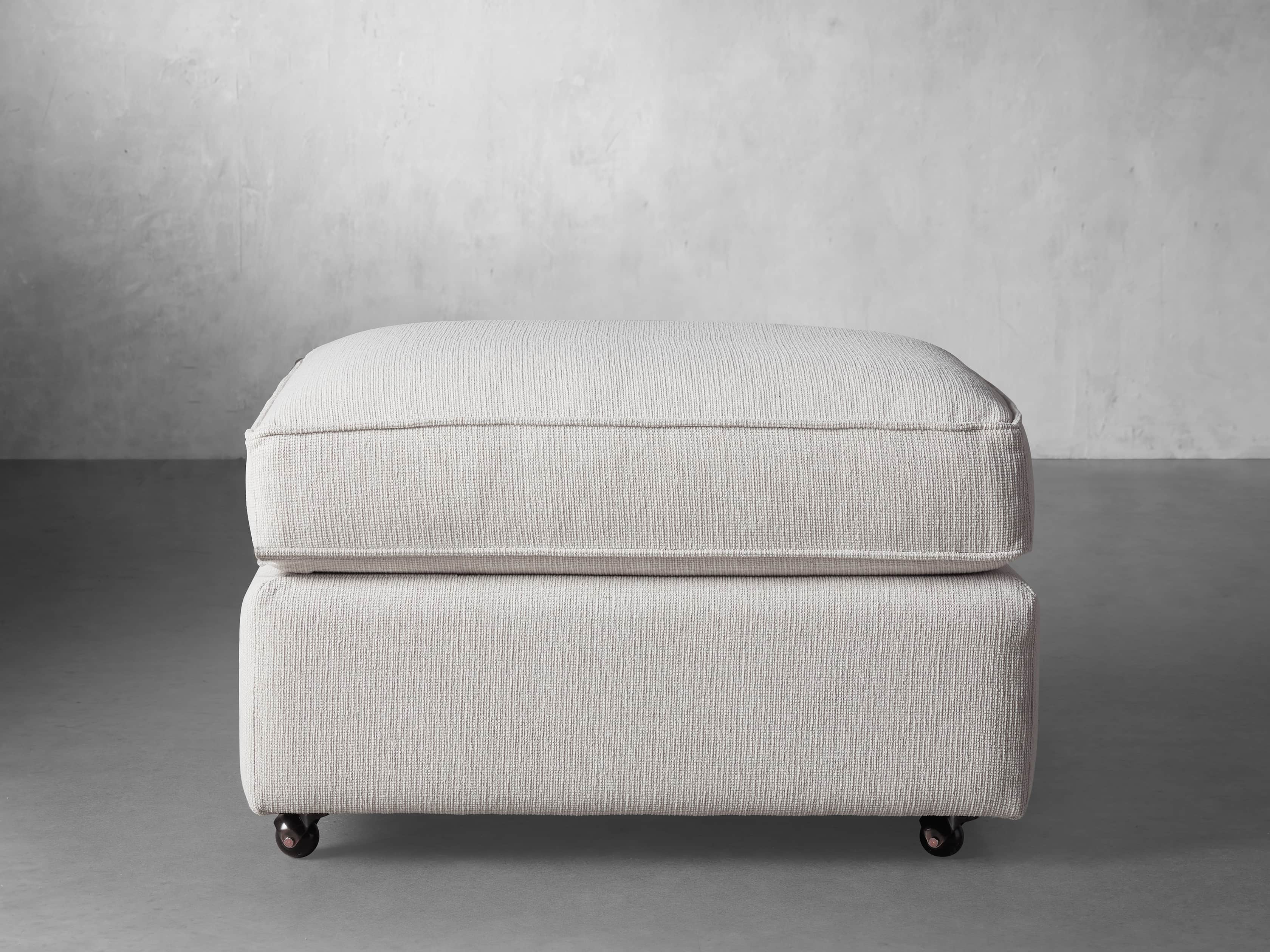 Filmore Upholstered 28" Ottoman, slide 1 of 6